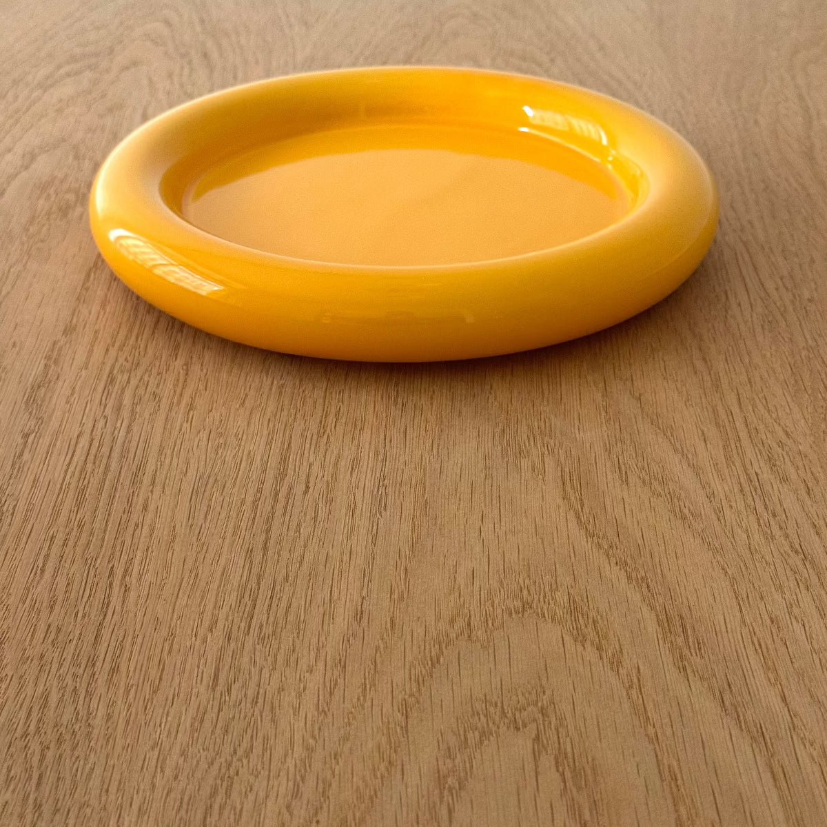 Gustaf Westmann - Chunky Plate // Yellow - Kitchenware - DANSKmadeforrooms
