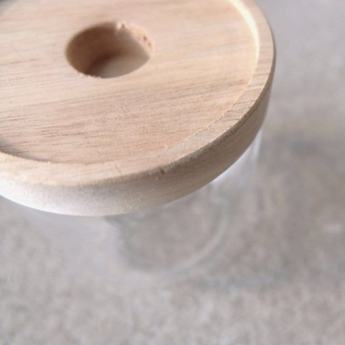 DANSKshop - Glass Jar w. Wooden Lid - Kitchenware - DANSKmadeforrooms