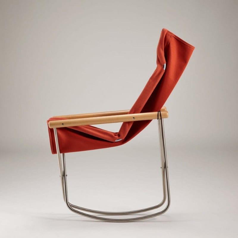 Takeshi Nii - Nychair X Rocking // Terracotta - Chair - DANSKmadeforrooms
