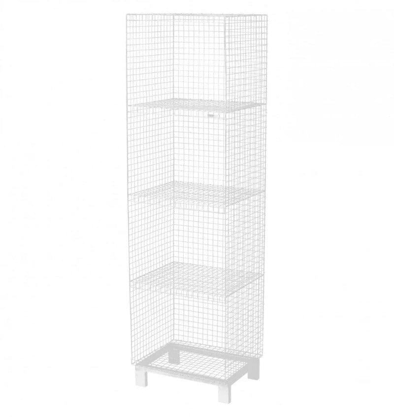 Kalager - Slim Wire Cabinet w. legs - Wire Cabinet - DANSKmadeforrooms