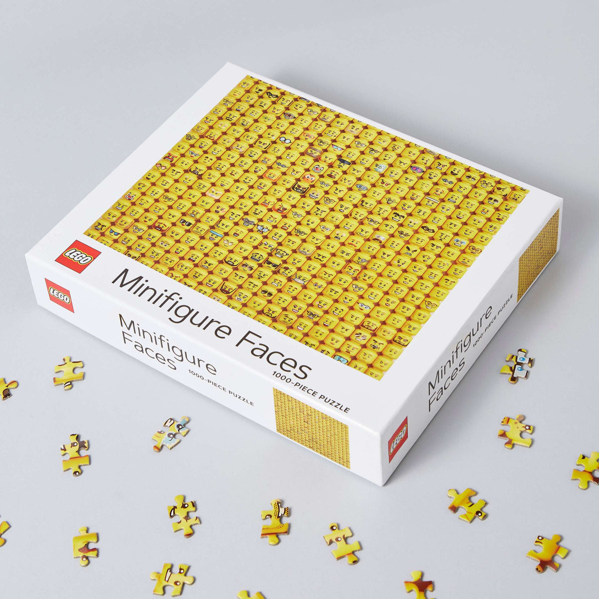 Minifigure Faces 1000 Brikkers Puslespil