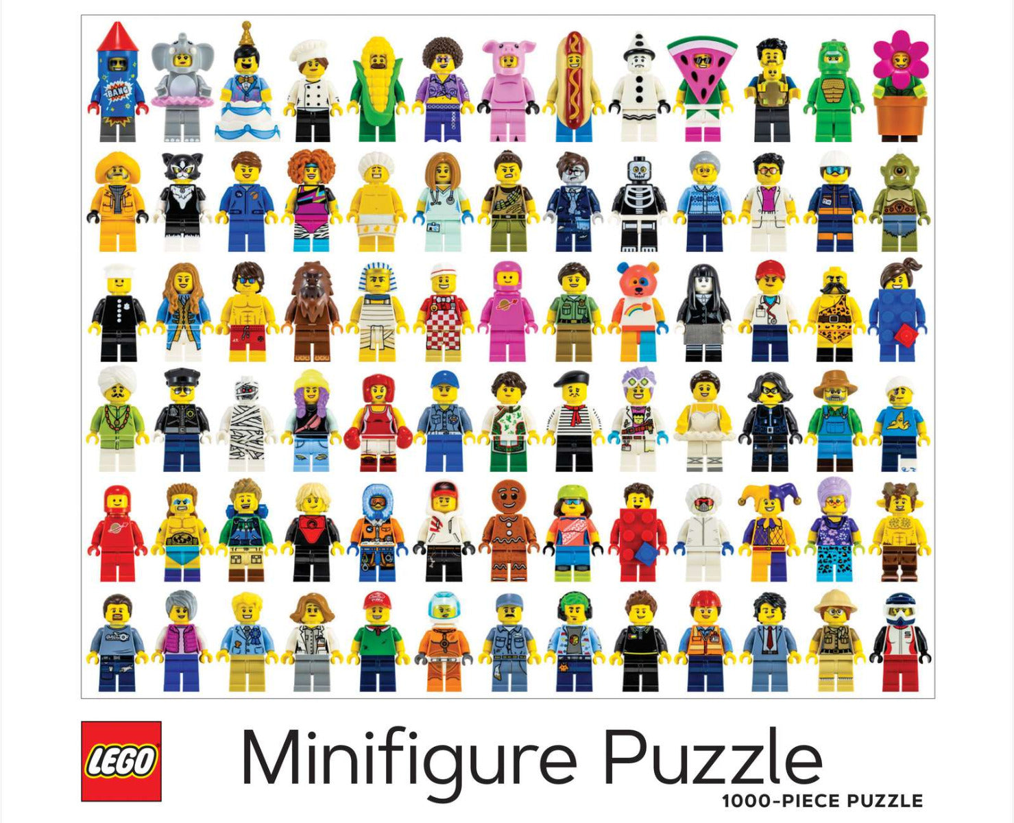 Minifigure 1000 Piece Puzzle