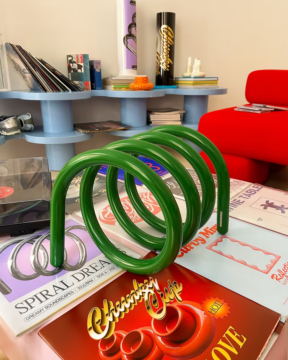 Spiral Stand // Dark Green