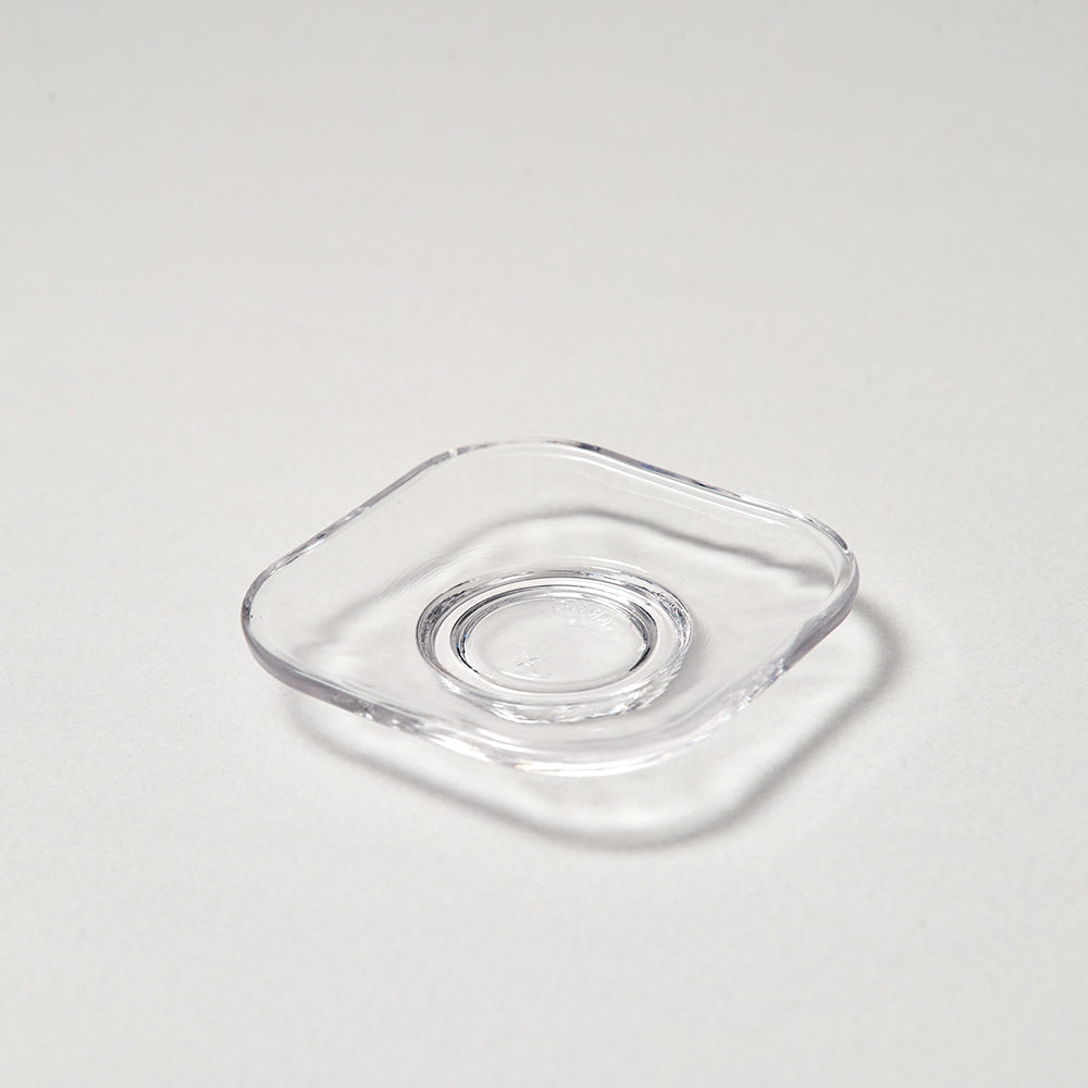 Glass Espresso Cup w. Saucer