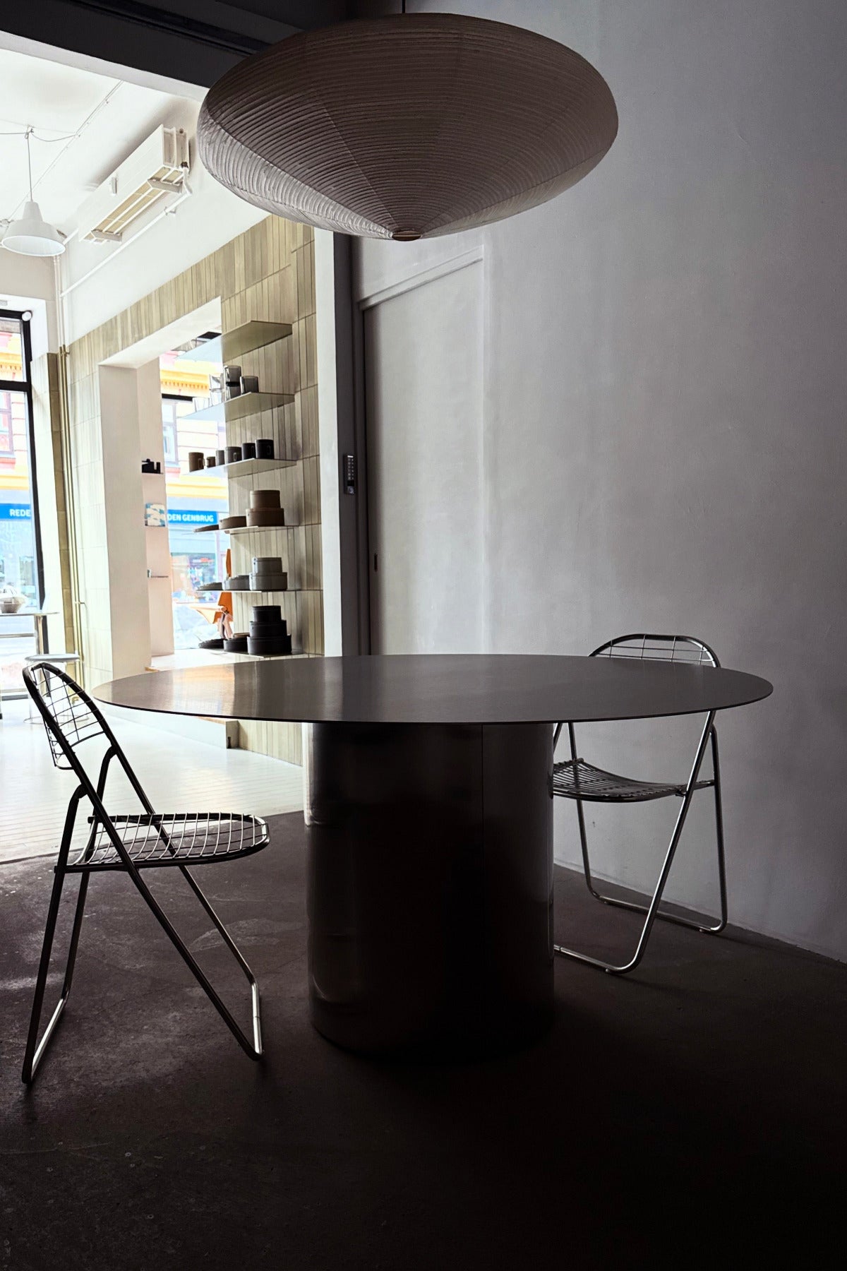 The Olga Dining Table // Stainless Steel