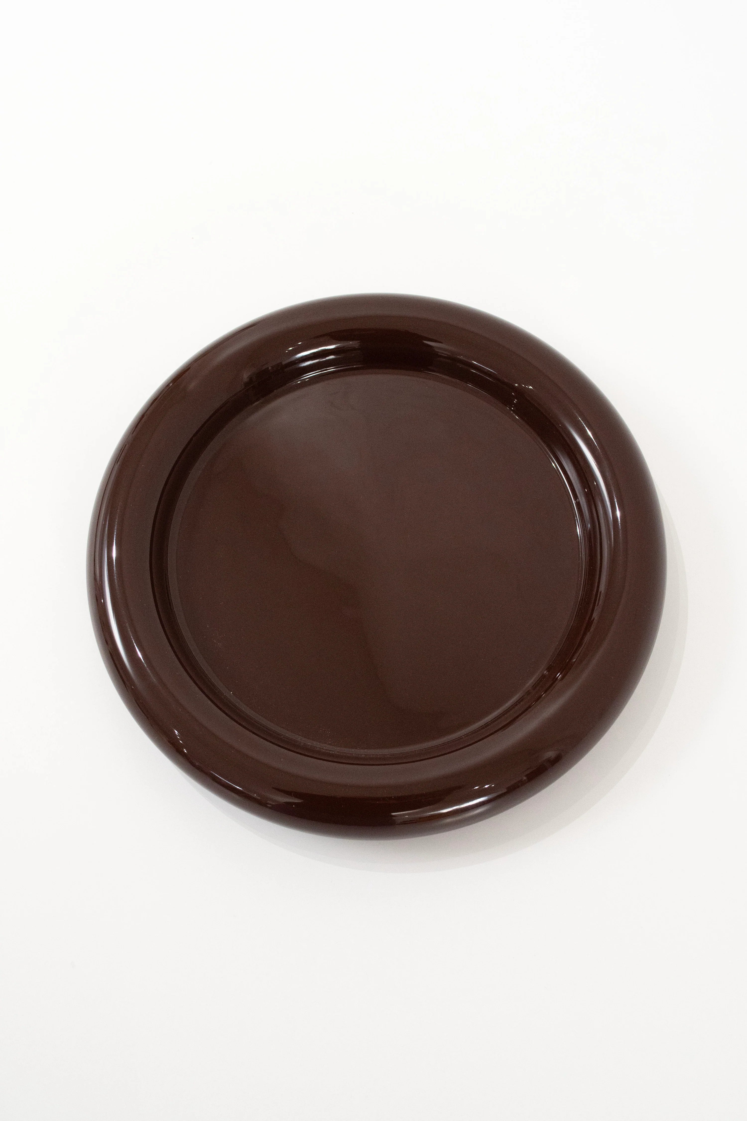 Chunky Plate // Dark Brown