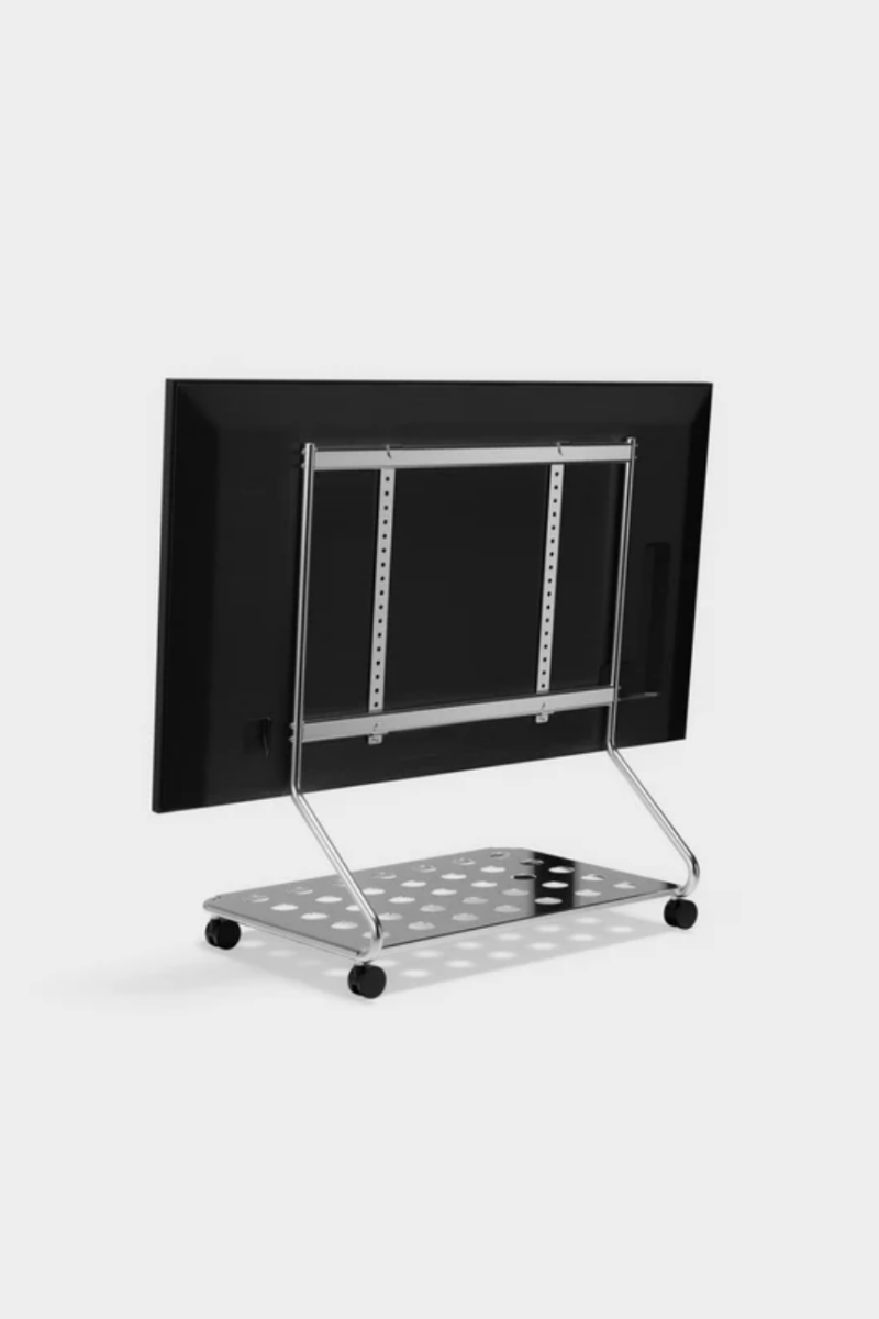 Disco TV Stand // Chrome