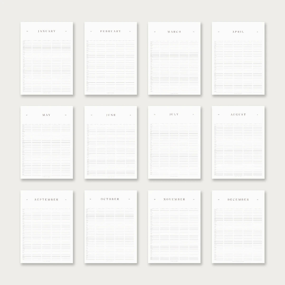 Maxi Familiekalender 2026