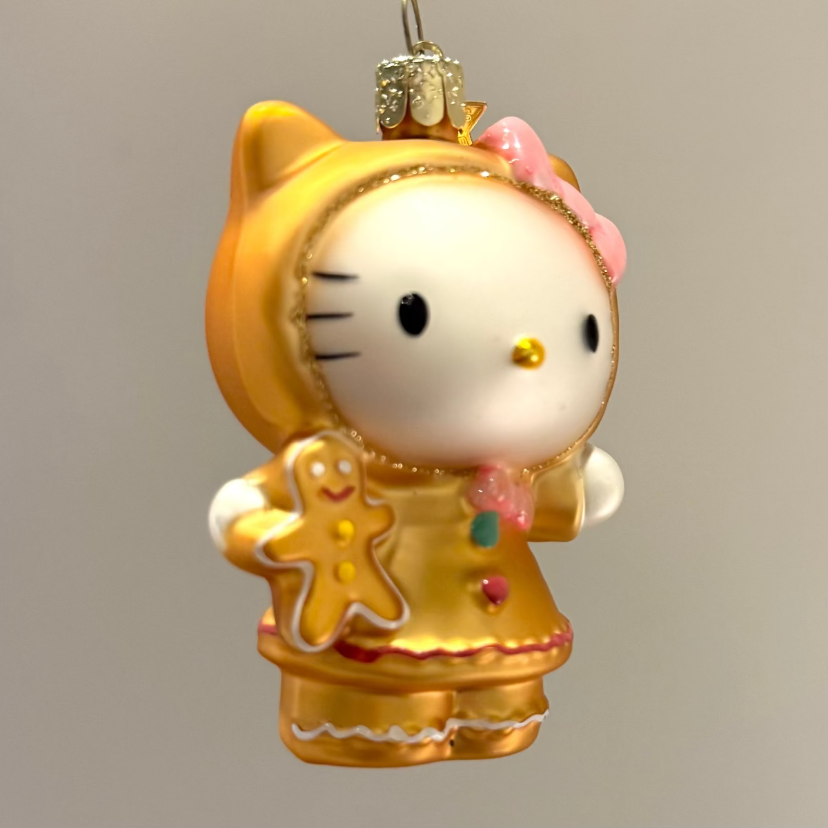 Christmas Ornament // Gingerbread Hello Kitty