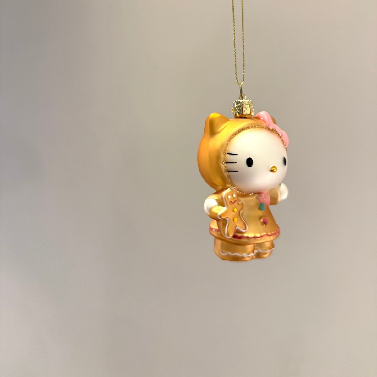 Christmas Ornament // Gingerbread Hello Kitty
