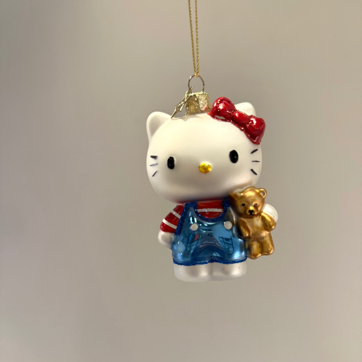 Christmas Ornament // Blue Hello Kitty