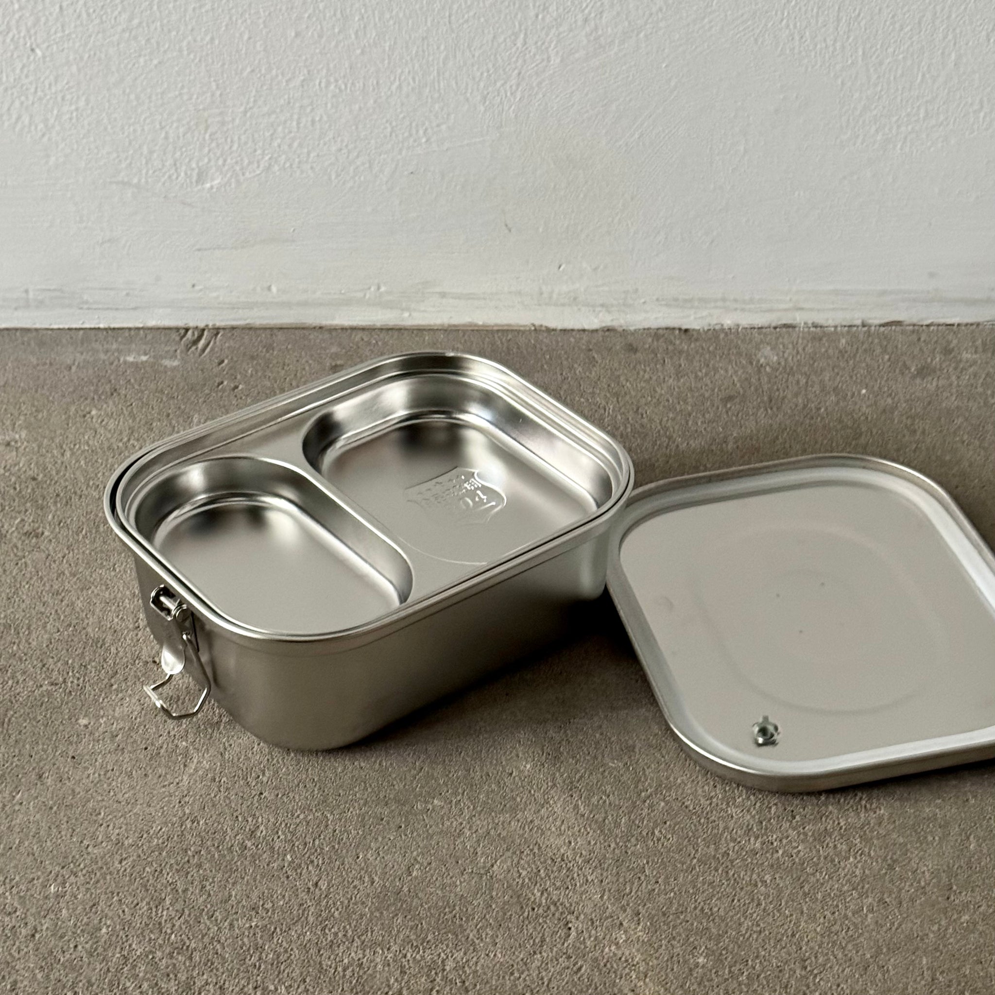 Two-Layered Stainless Steel Lunch Box