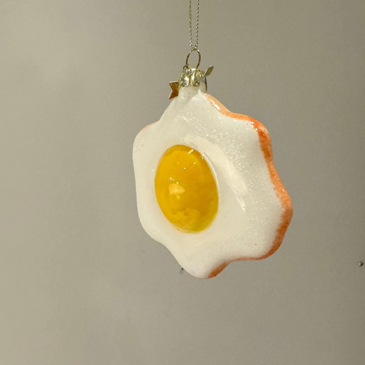 Christmas Ornament // Fried Egg