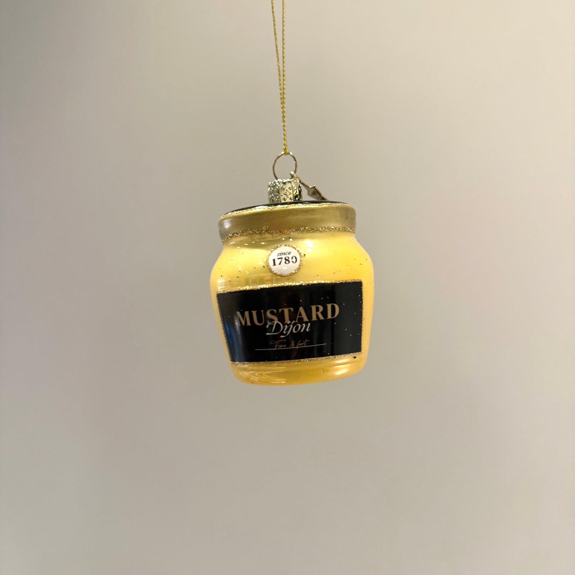Julekugle // Sennepsglas