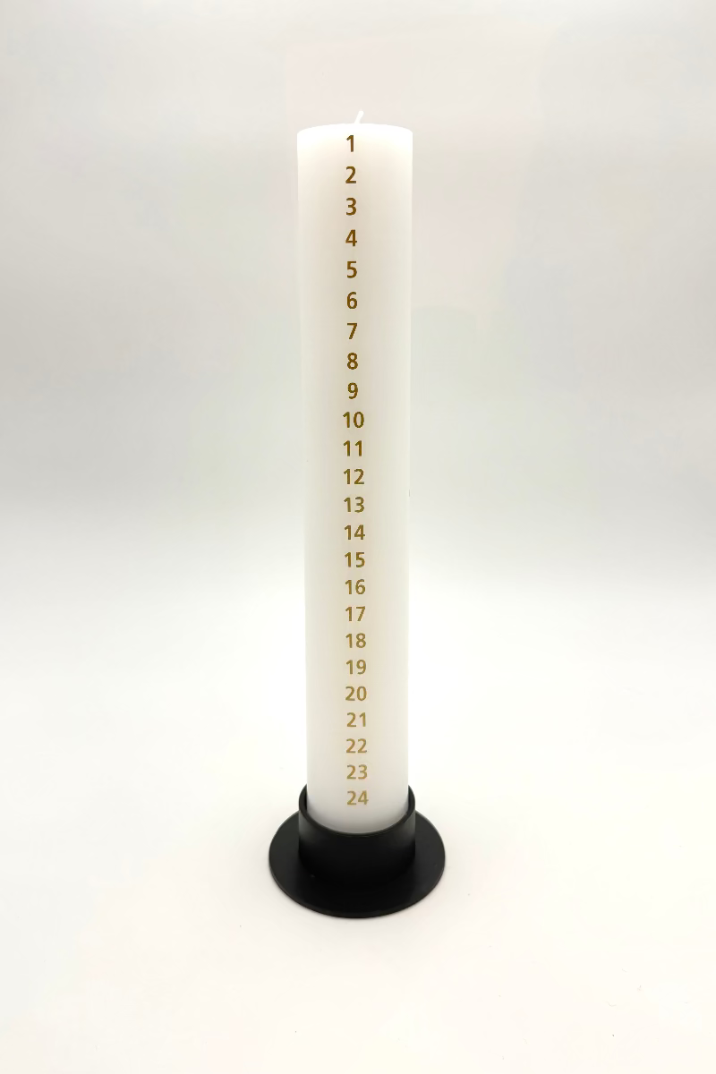 Calendar Candle // 40 x 6 Cm