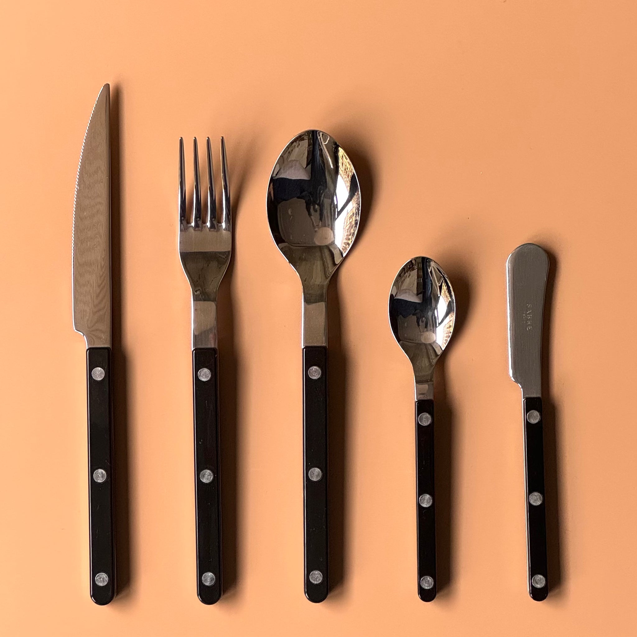 Sabre Paris - Bistrot Cutlery // Black - Kitchenware - DANSKmadeforrooms