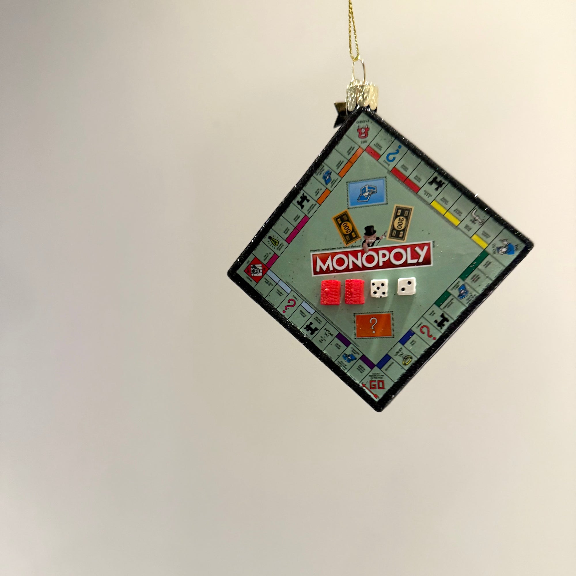 Christmas Ornament // Monopoly