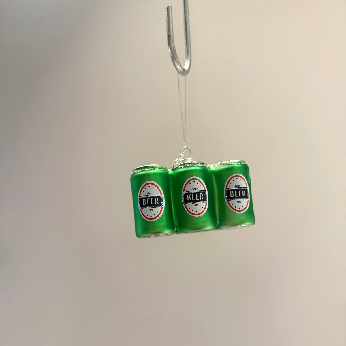 Christmas Ornament // 6 Pack Beer