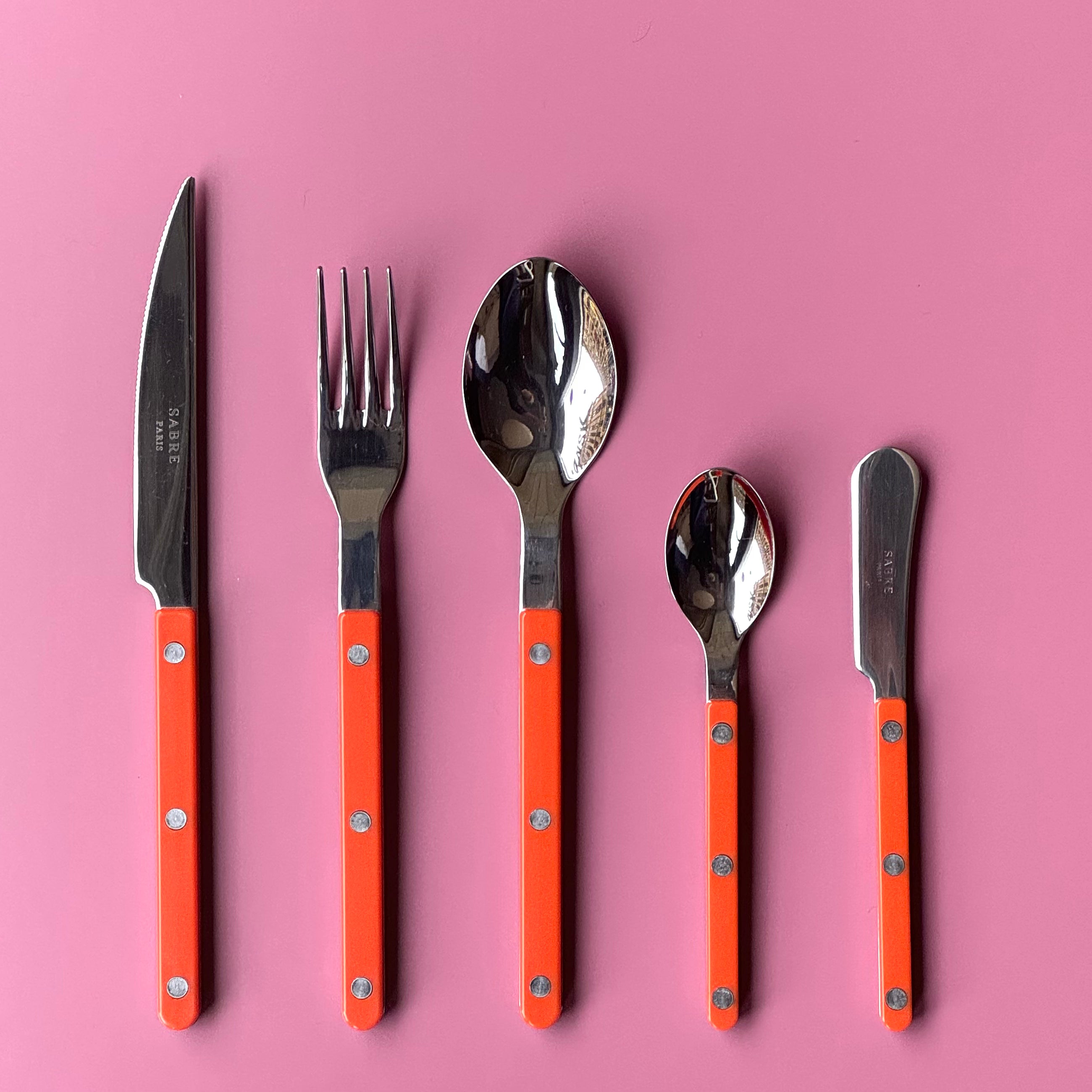 Sabre Paris - Bistrot Cutlery // Orange - Kitchenware - DANSKmadeforrooms