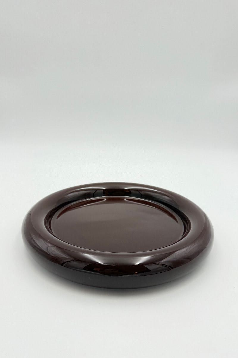 Chunky Plate // Dark Brown