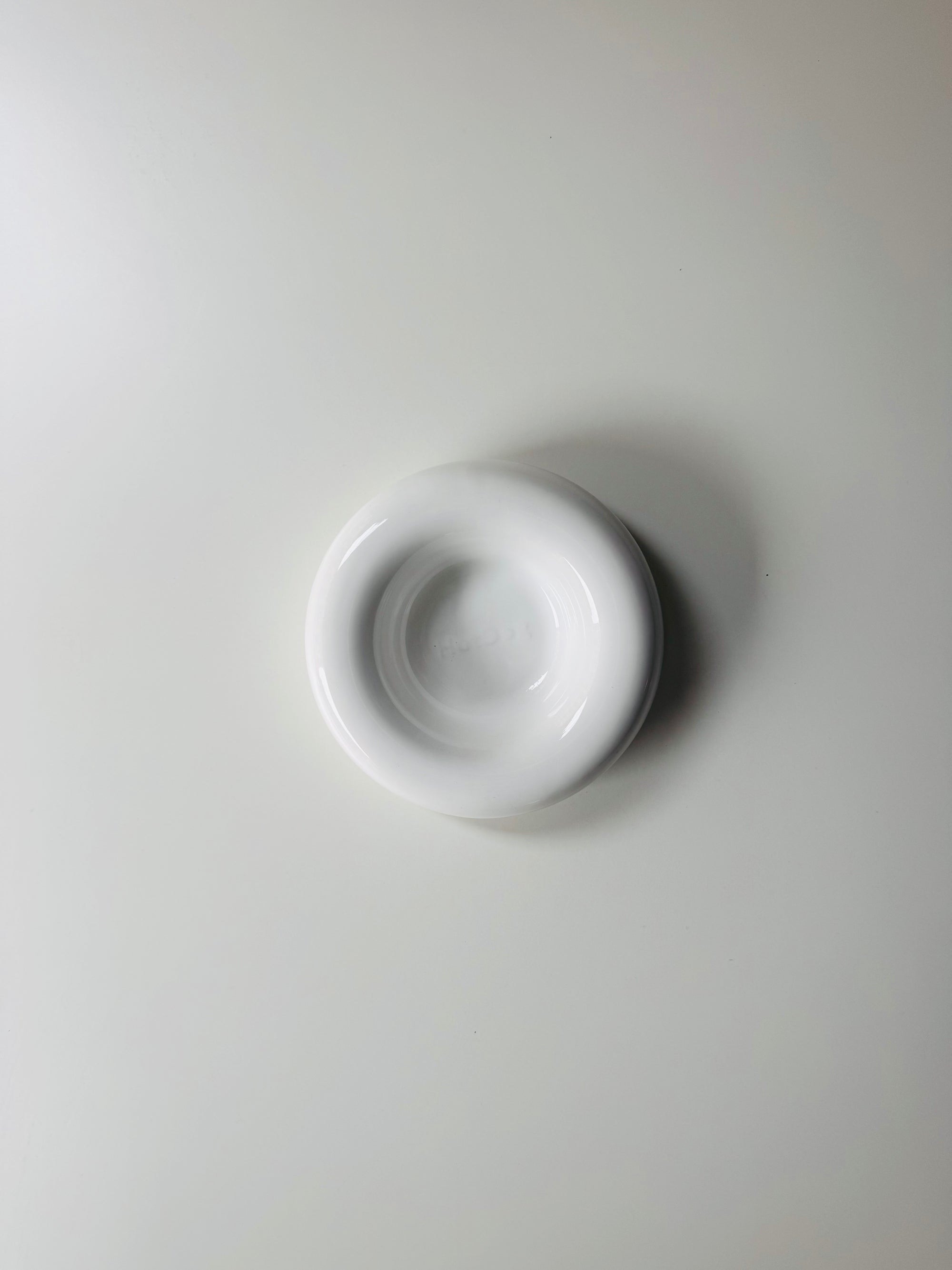 Ceramic Dog Feeder // White