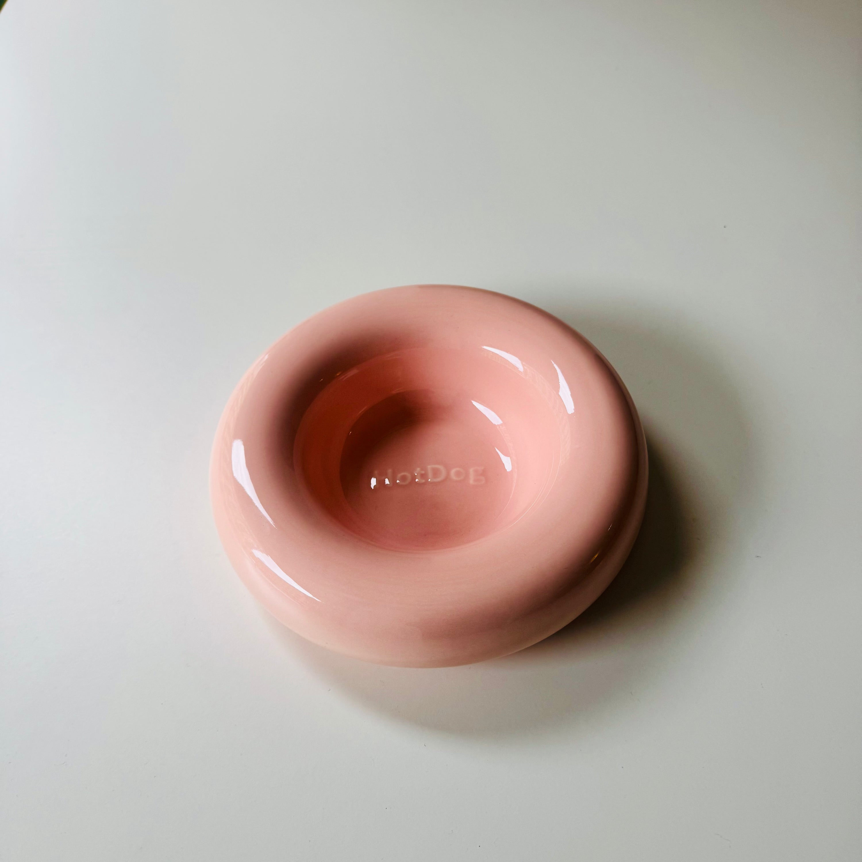 Ceramic Dog Feeder | Pink