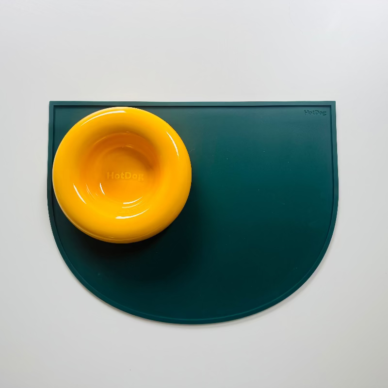 Ceramic Dog Feeder | Yellow