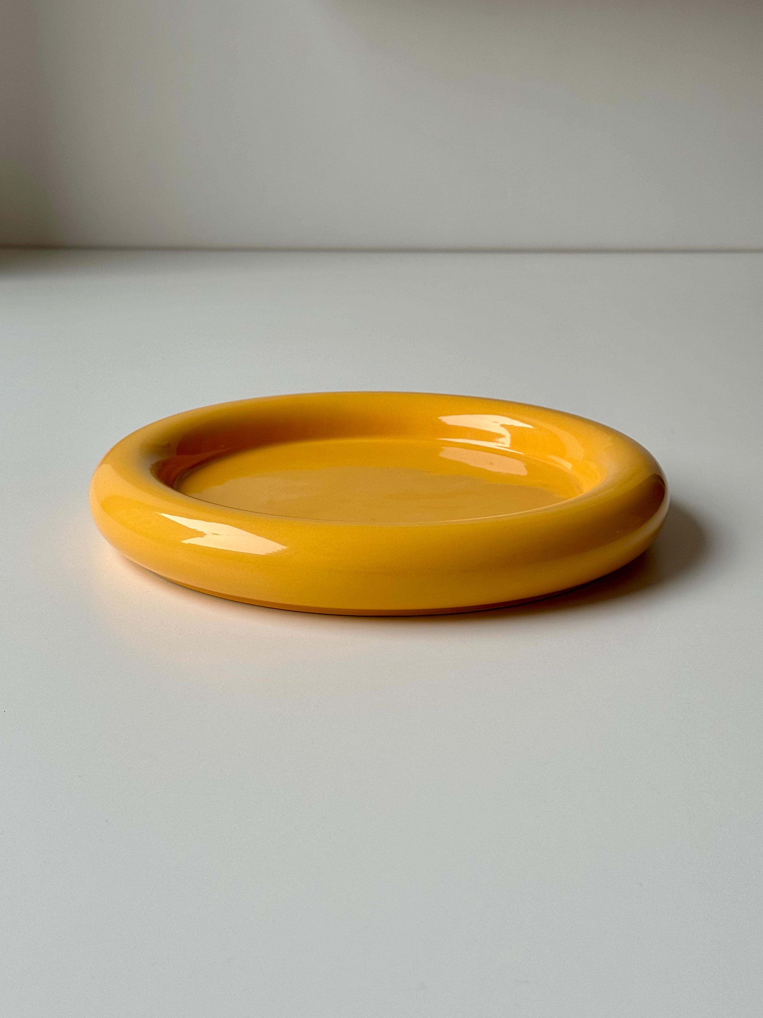 Chunky Plate // Yellow
