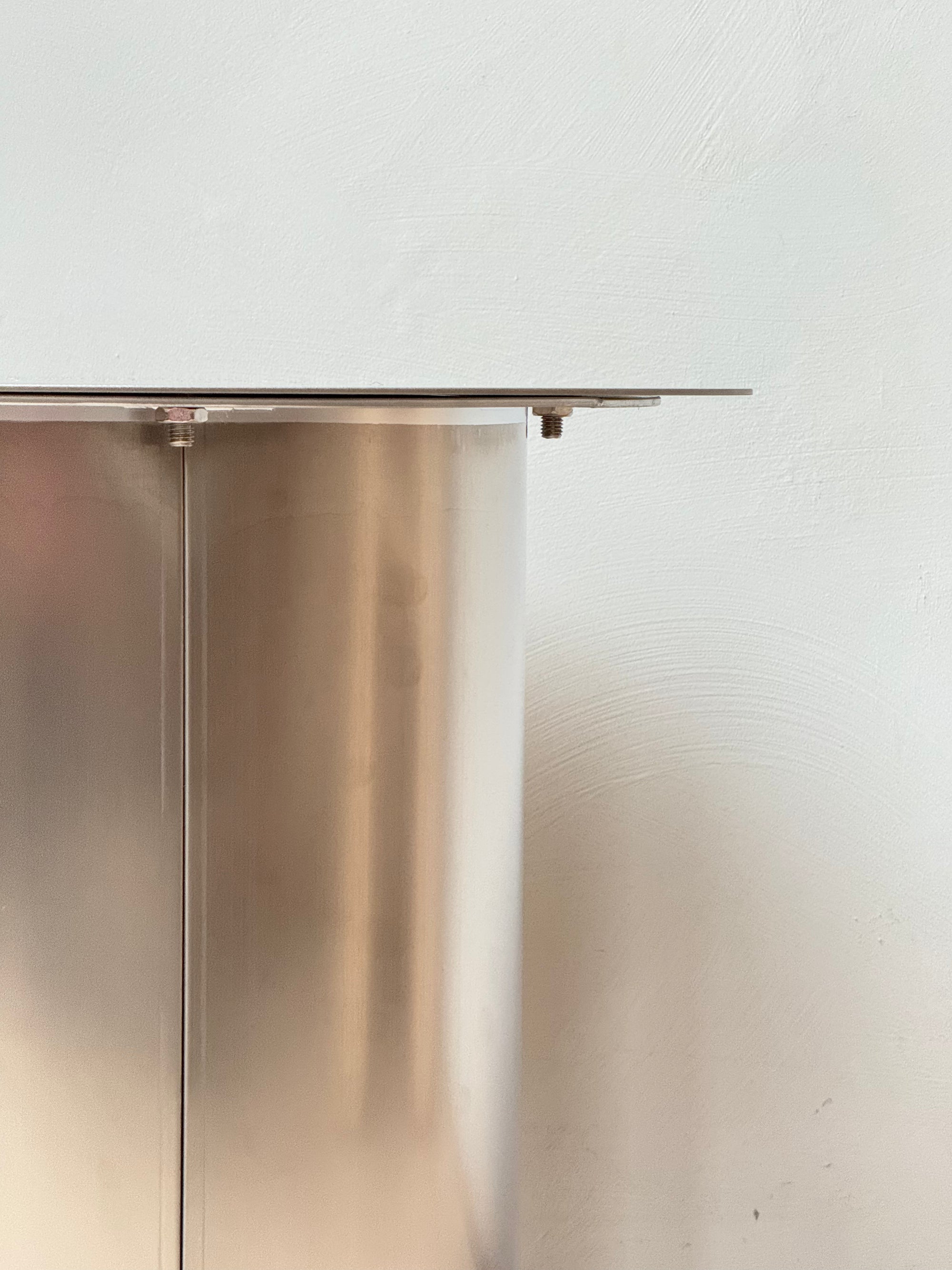 'Olga' Sofabord // Rustfrit Stål