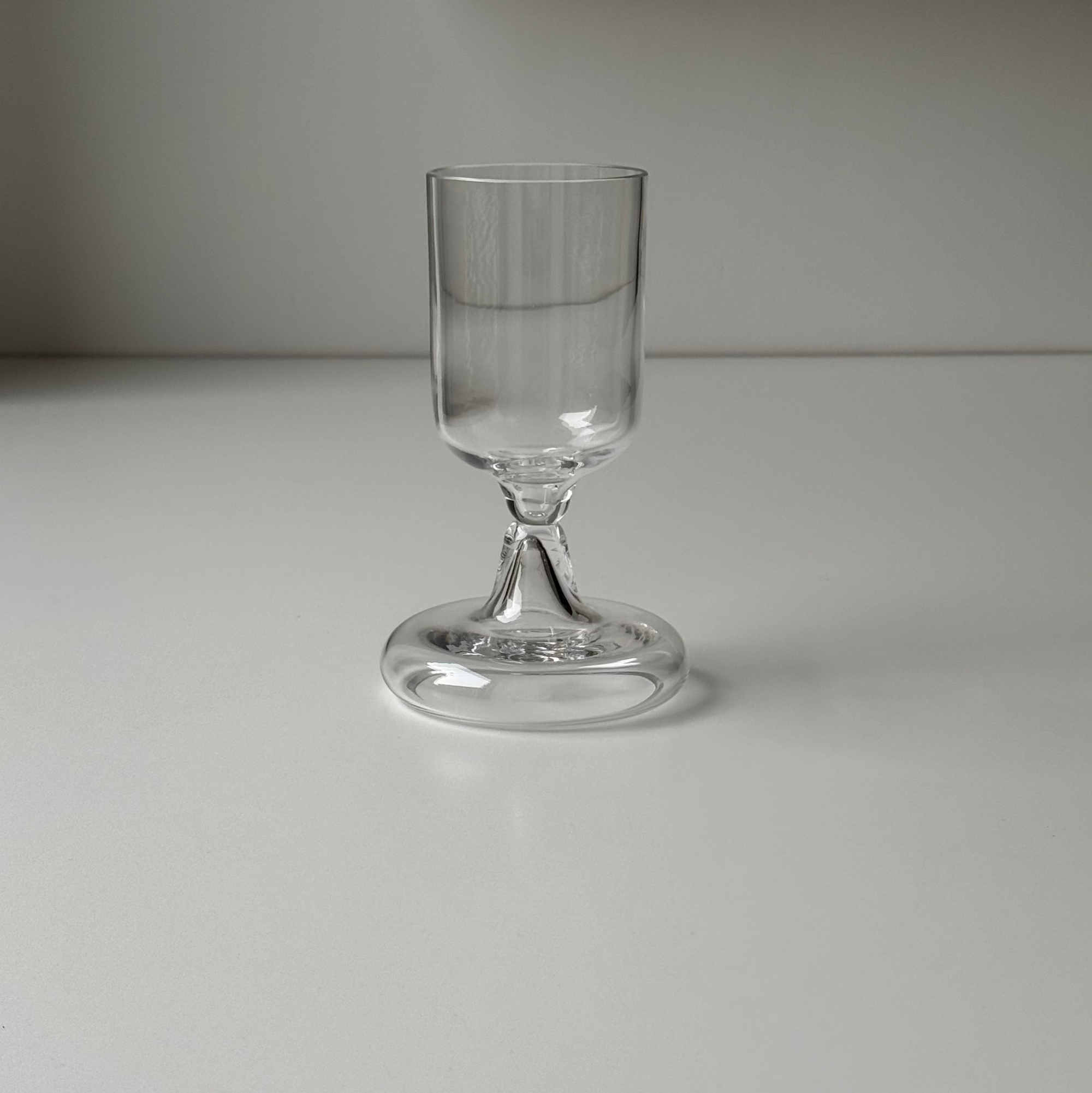 Chunky Beer Glass // Transparent