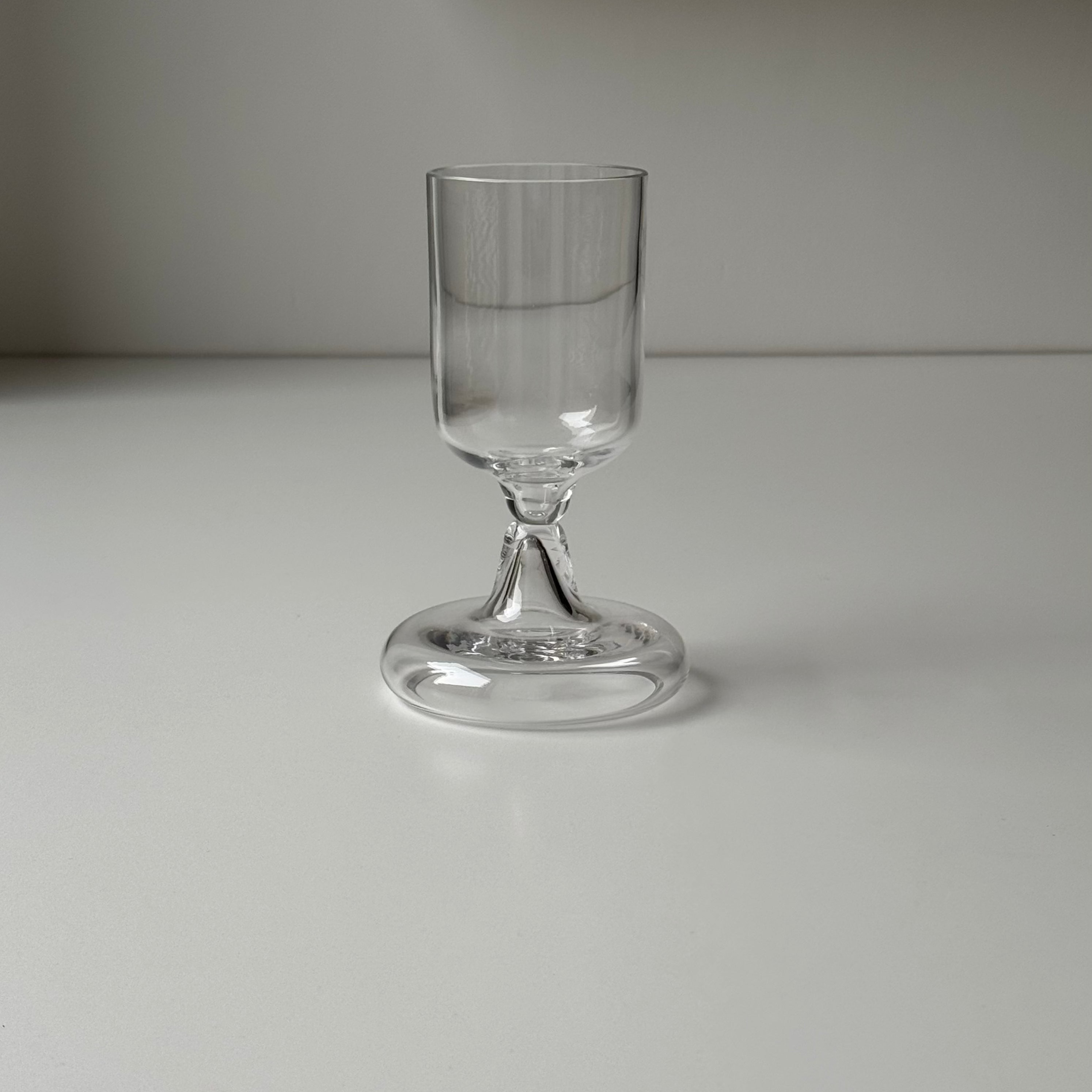 Chunky Beer Glass // Transparent