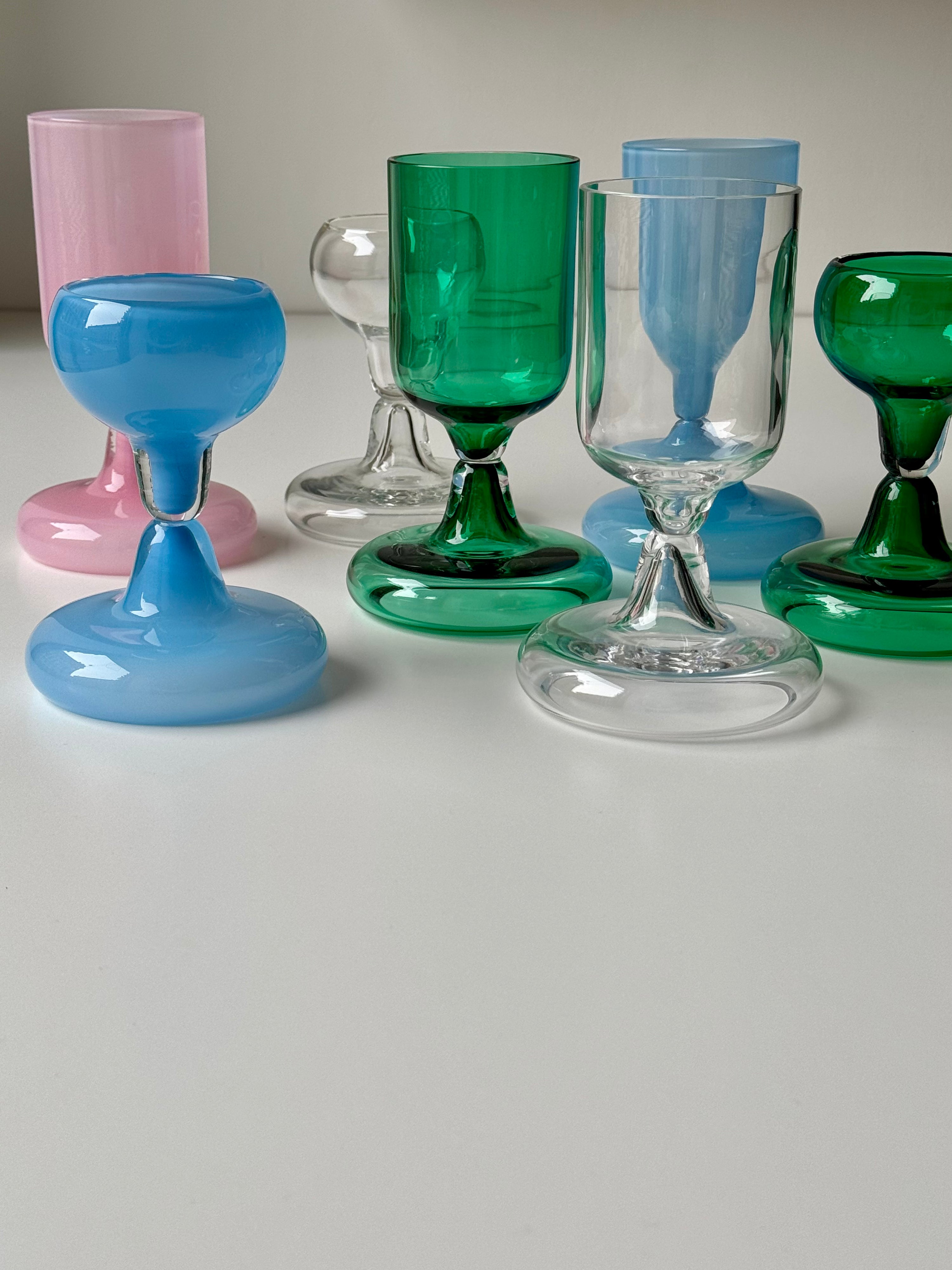 Chunky Wine Glass | Transparent