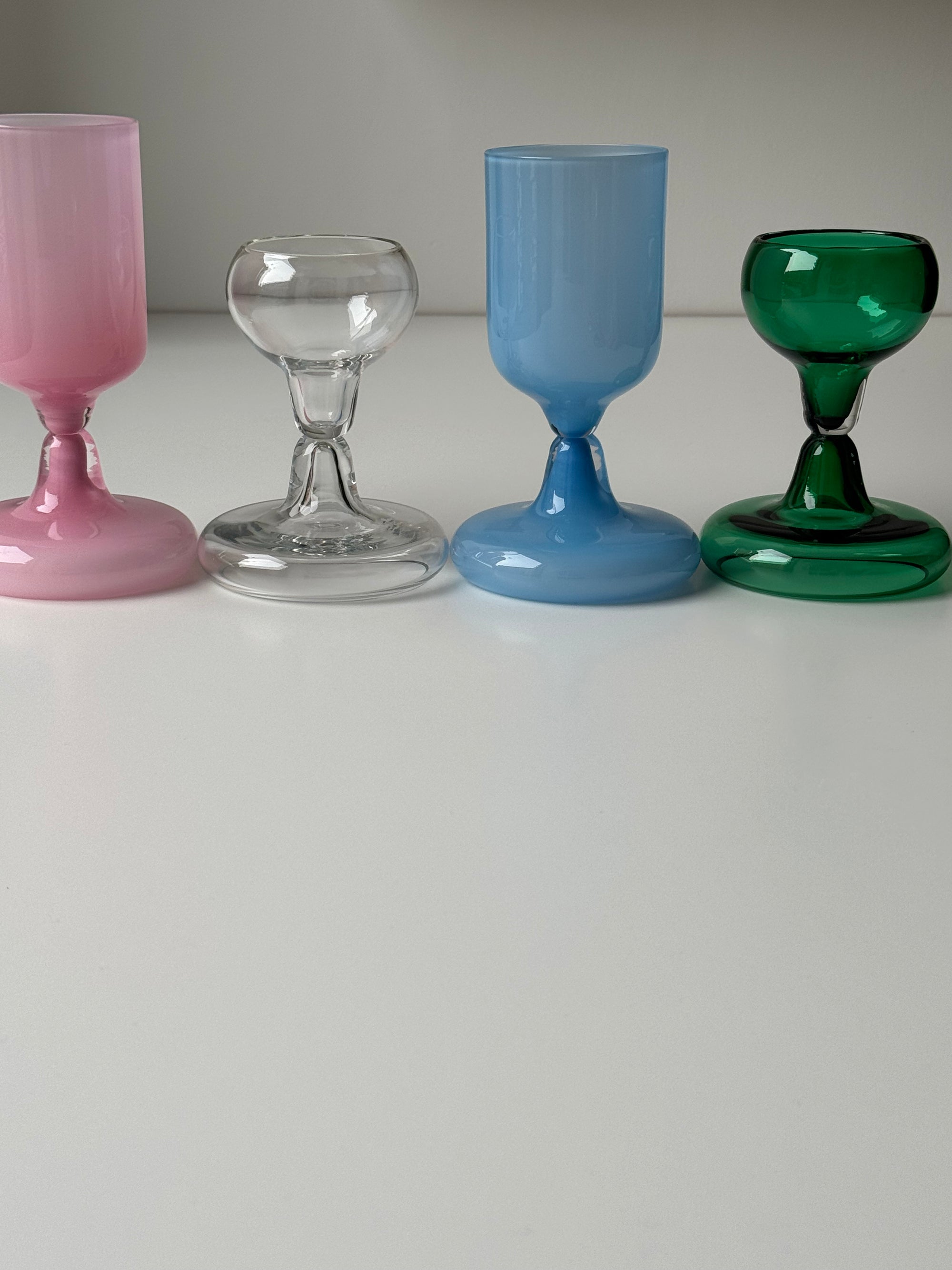 Chunky Beer Glass // Transparent