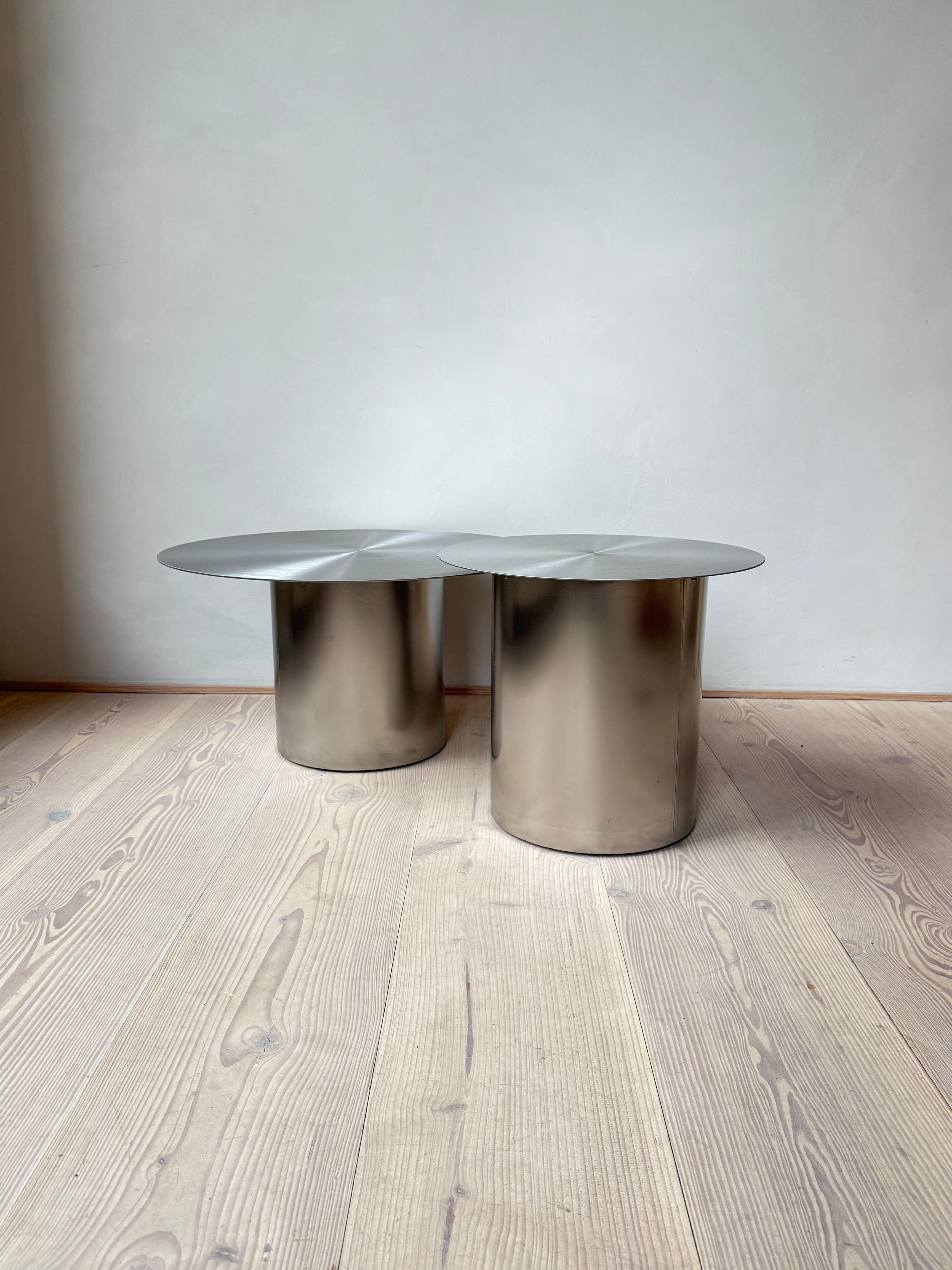 The Olga Coffee Table // Stainless Steel
