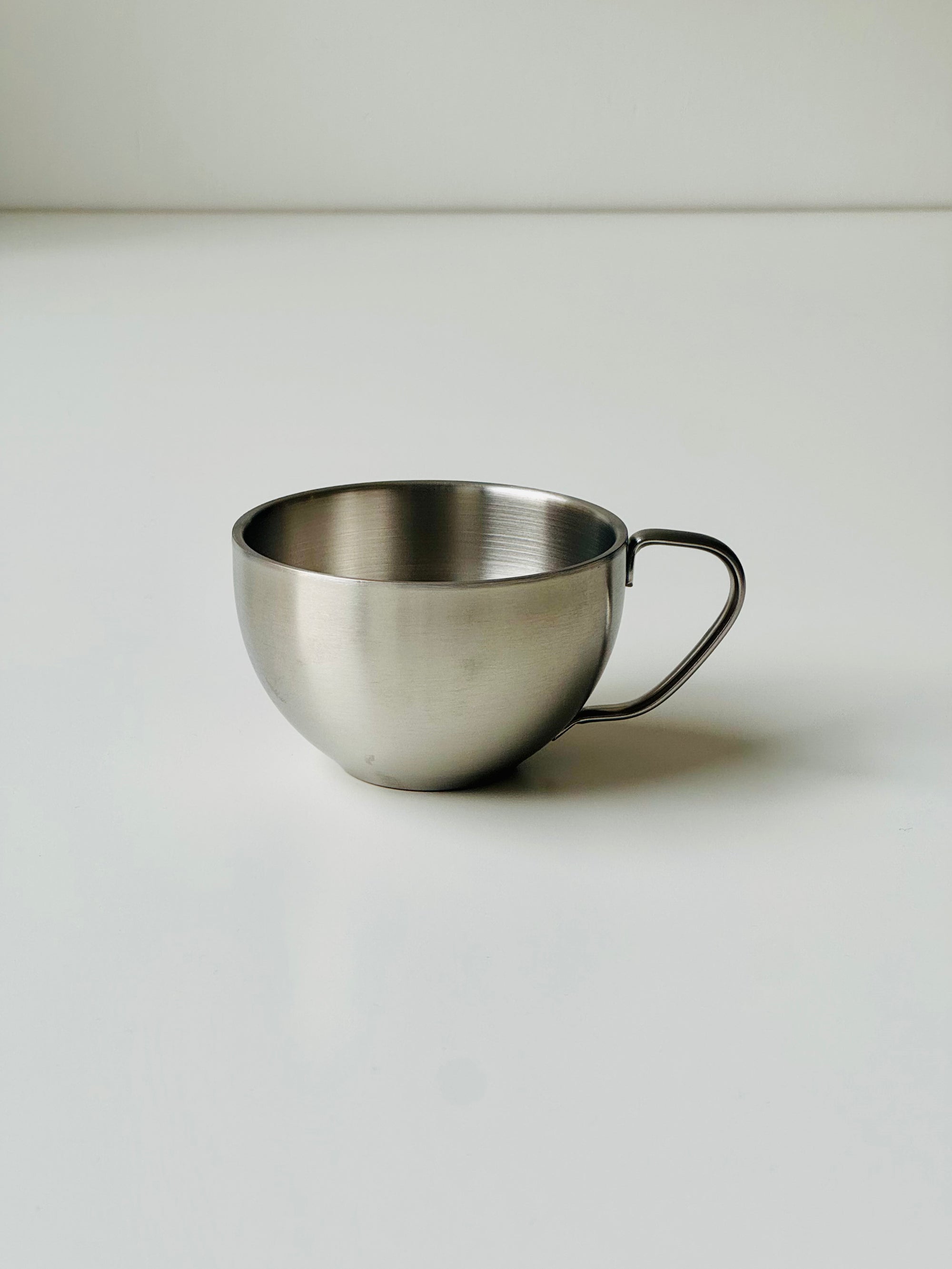 Steel Cup w/ Saucer