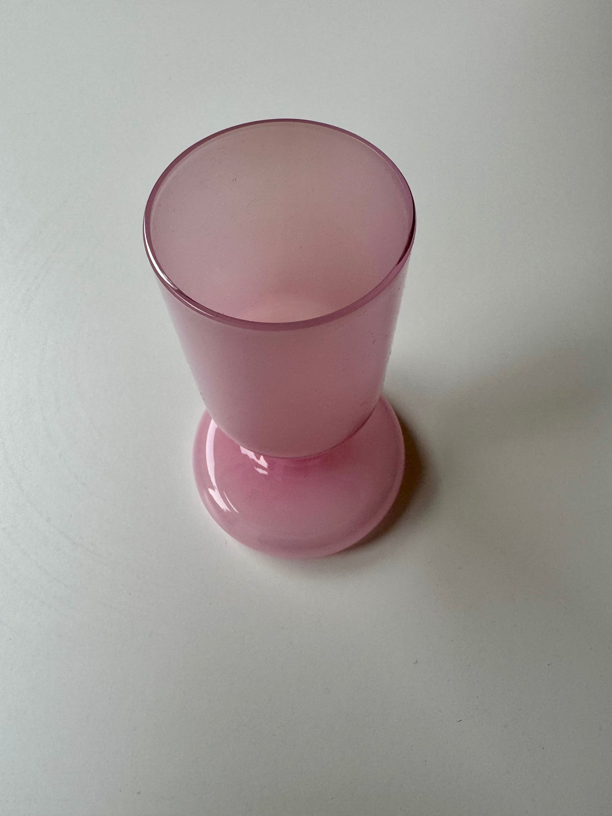Chunky Beer Glass // Pink