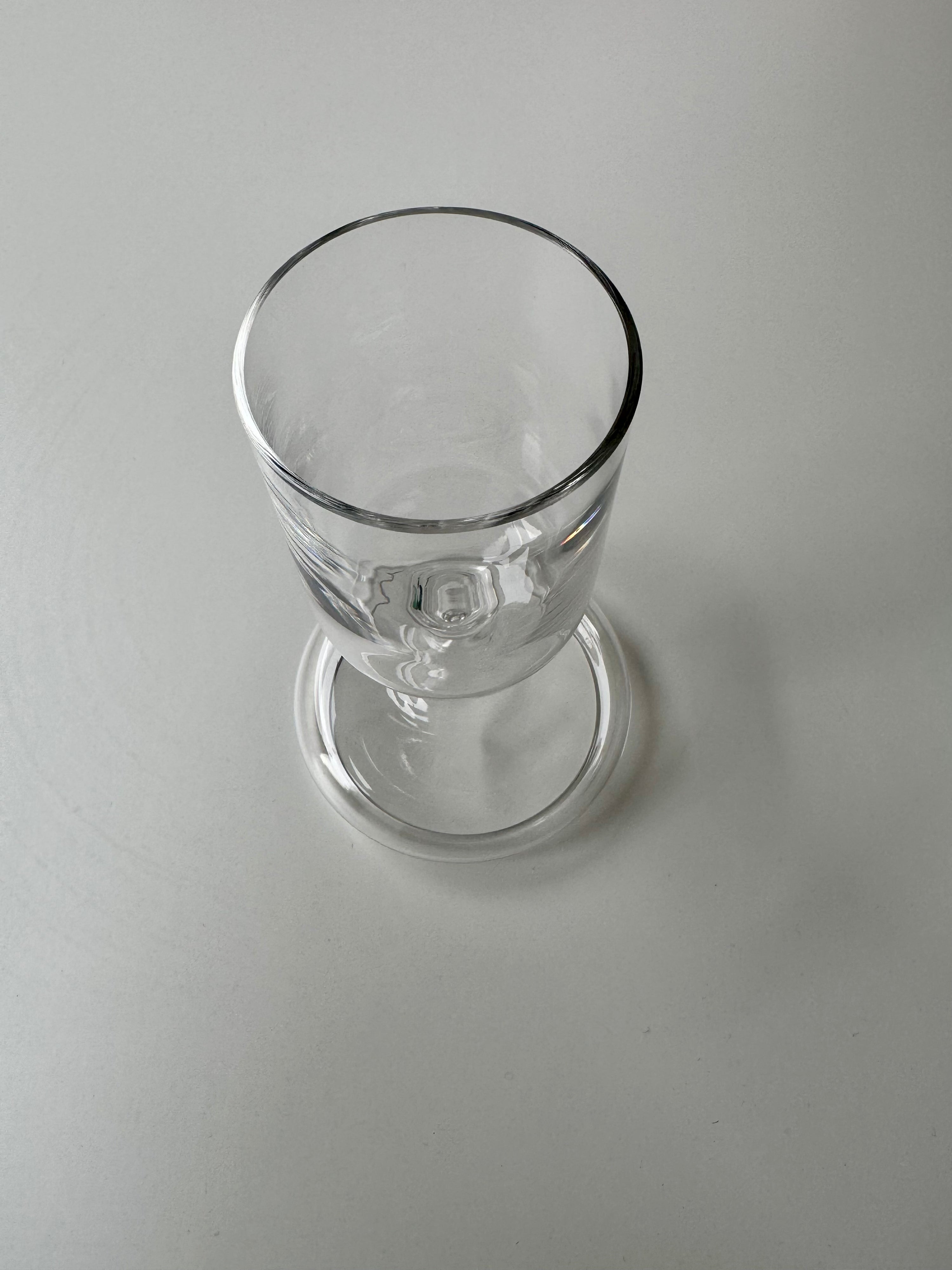Chunky Beer Glass | Transparent