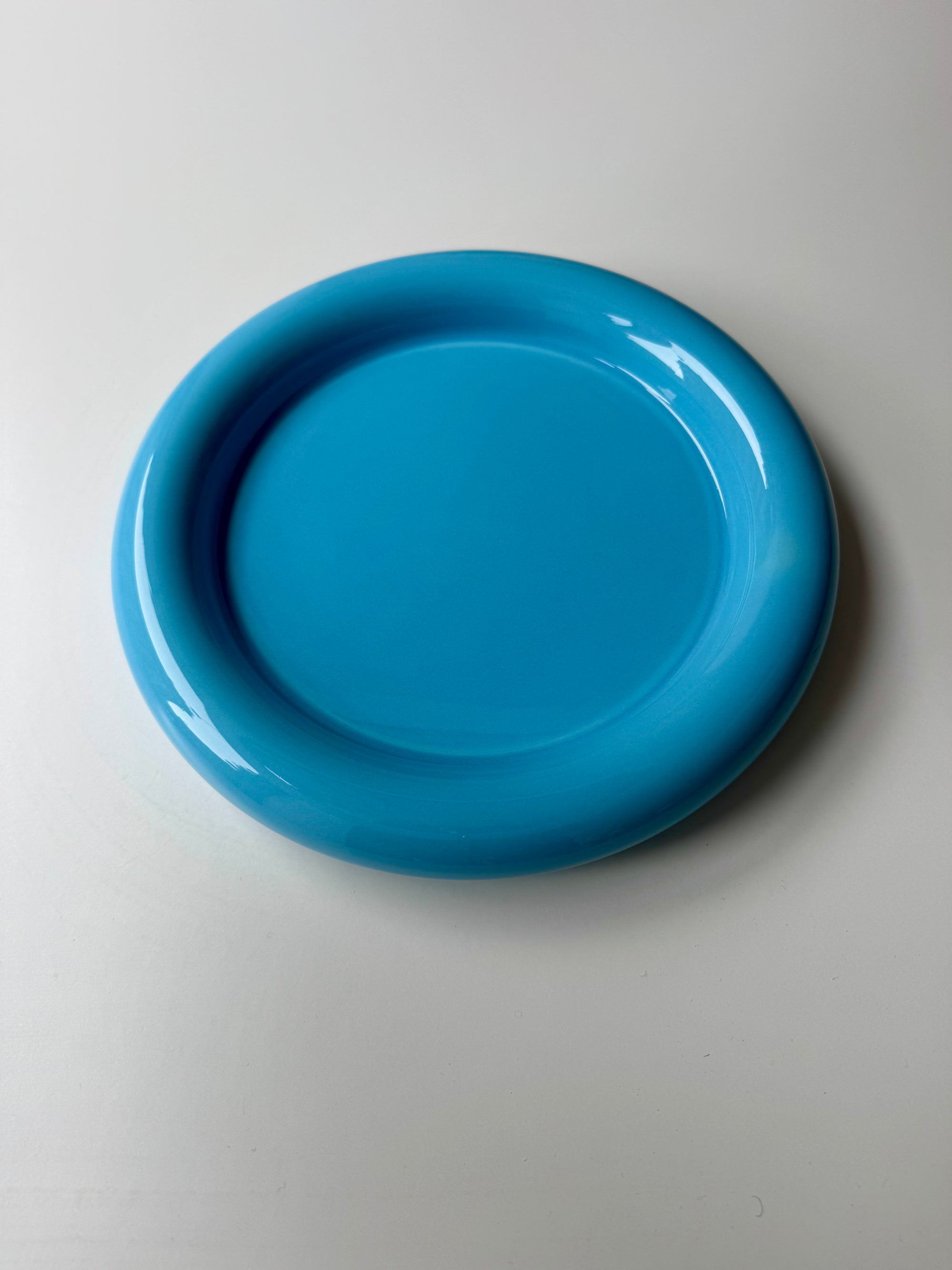 Chunky Plate // Light Blue