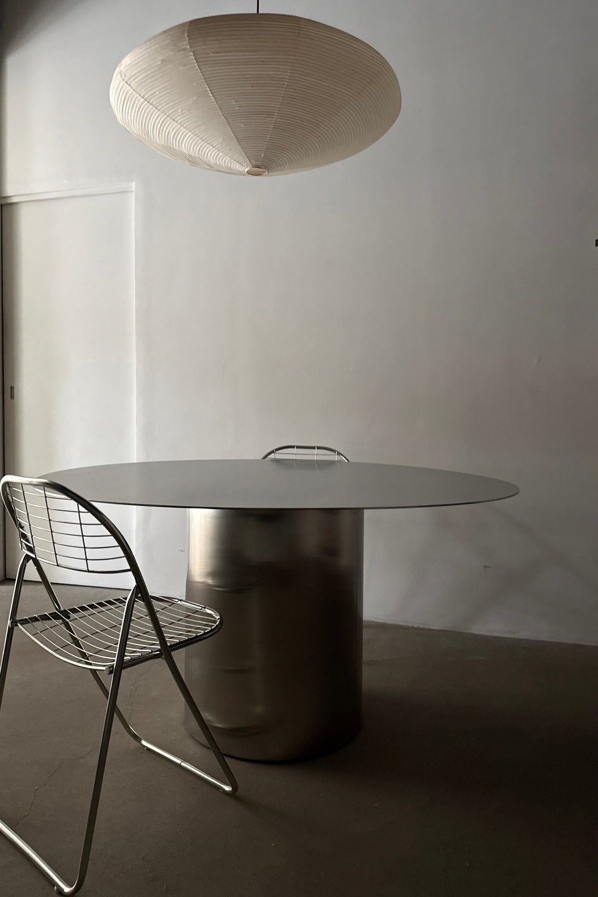 The Olga Dining Table // Stainless Steel