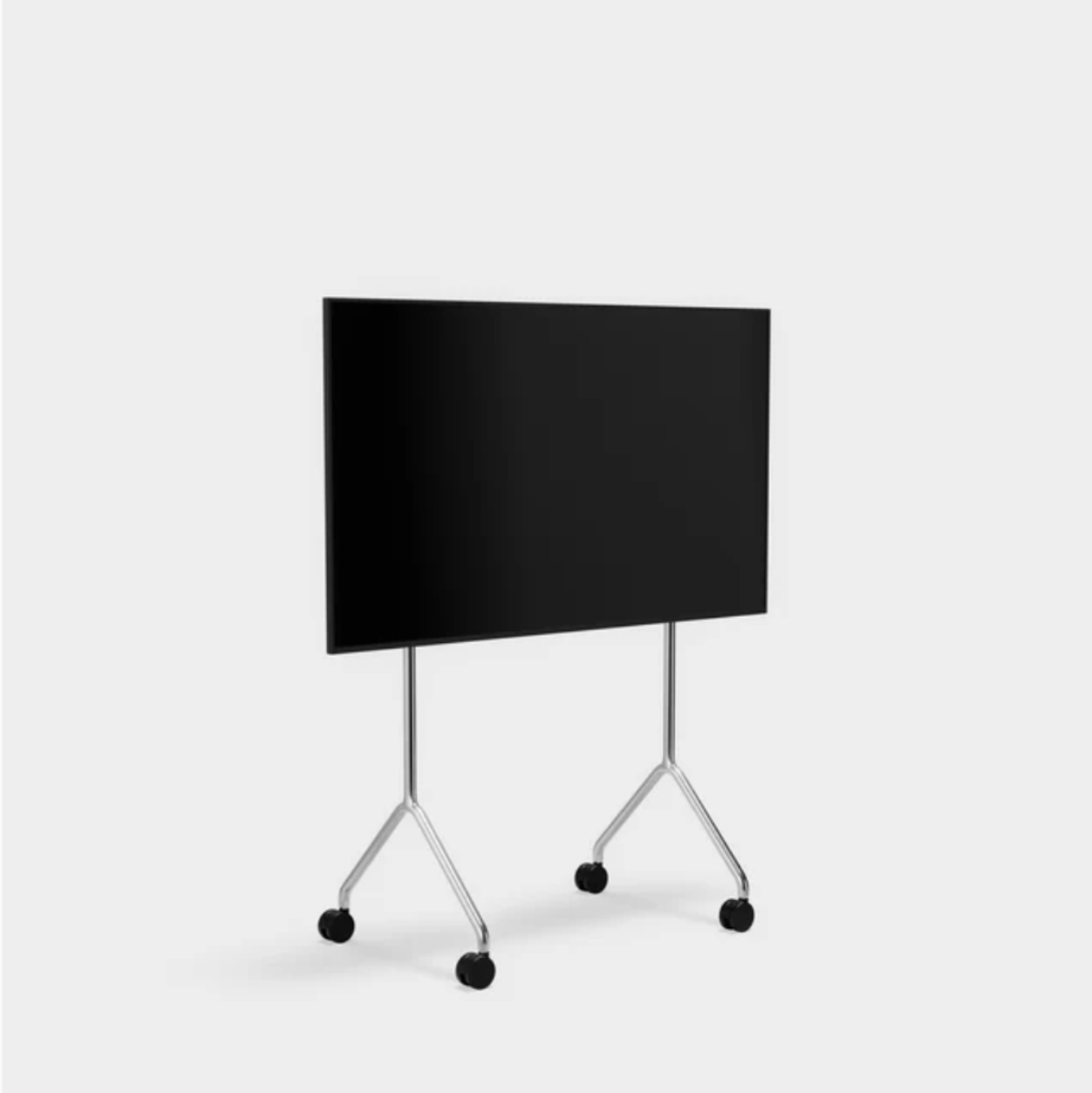 Moon Light TV Stand // Chrome