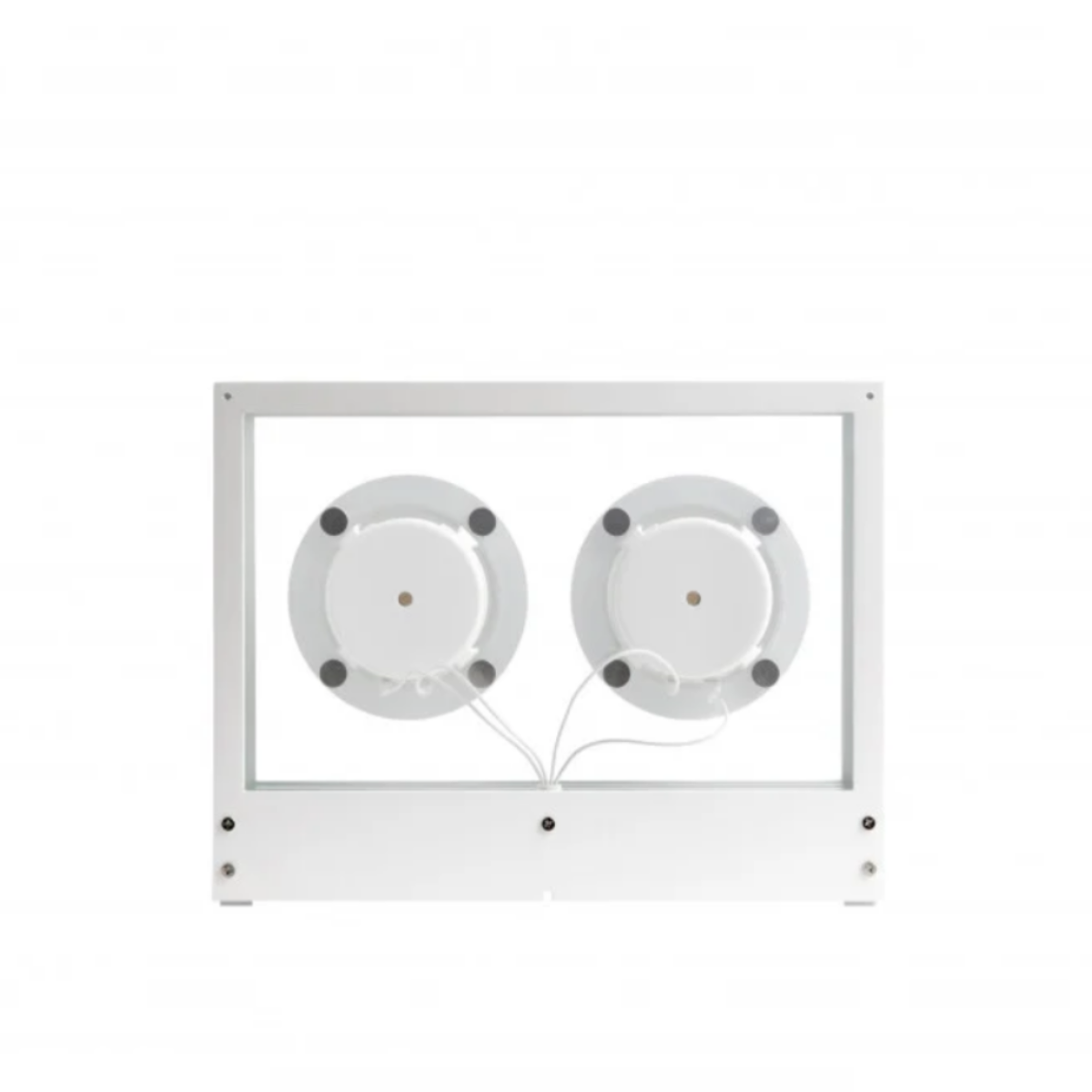 Small Transparent Speaker | White