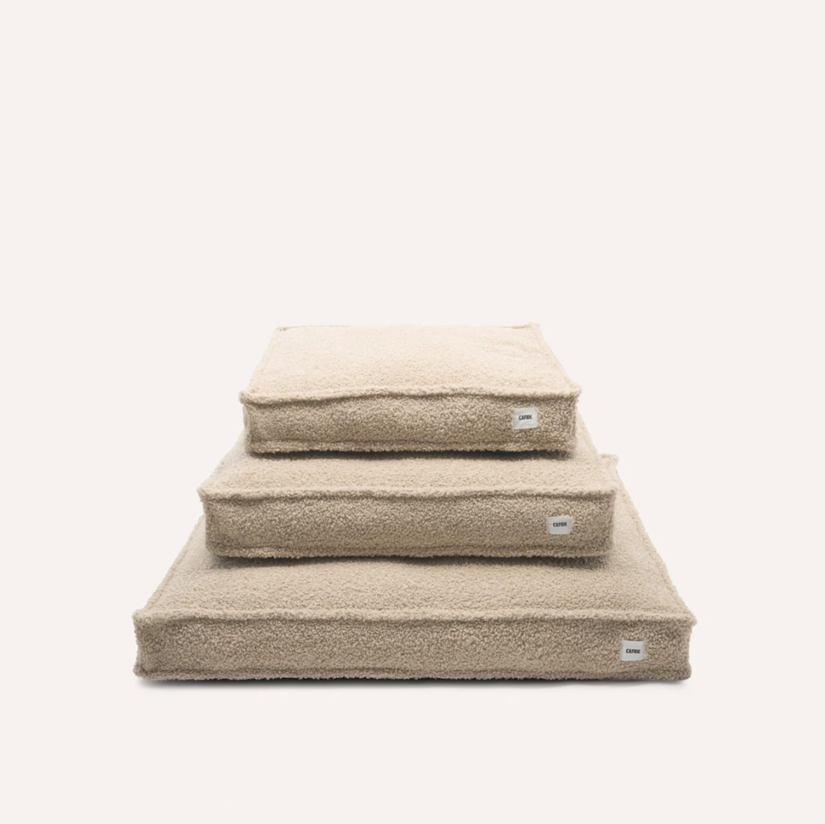 Beige Dog Bed // Three Sizes