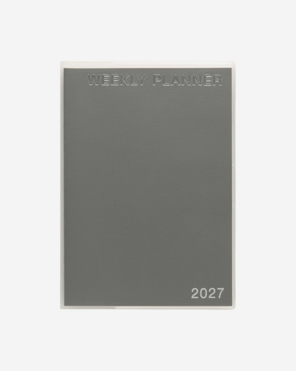 2027 Weekly Planner Paper Cloth