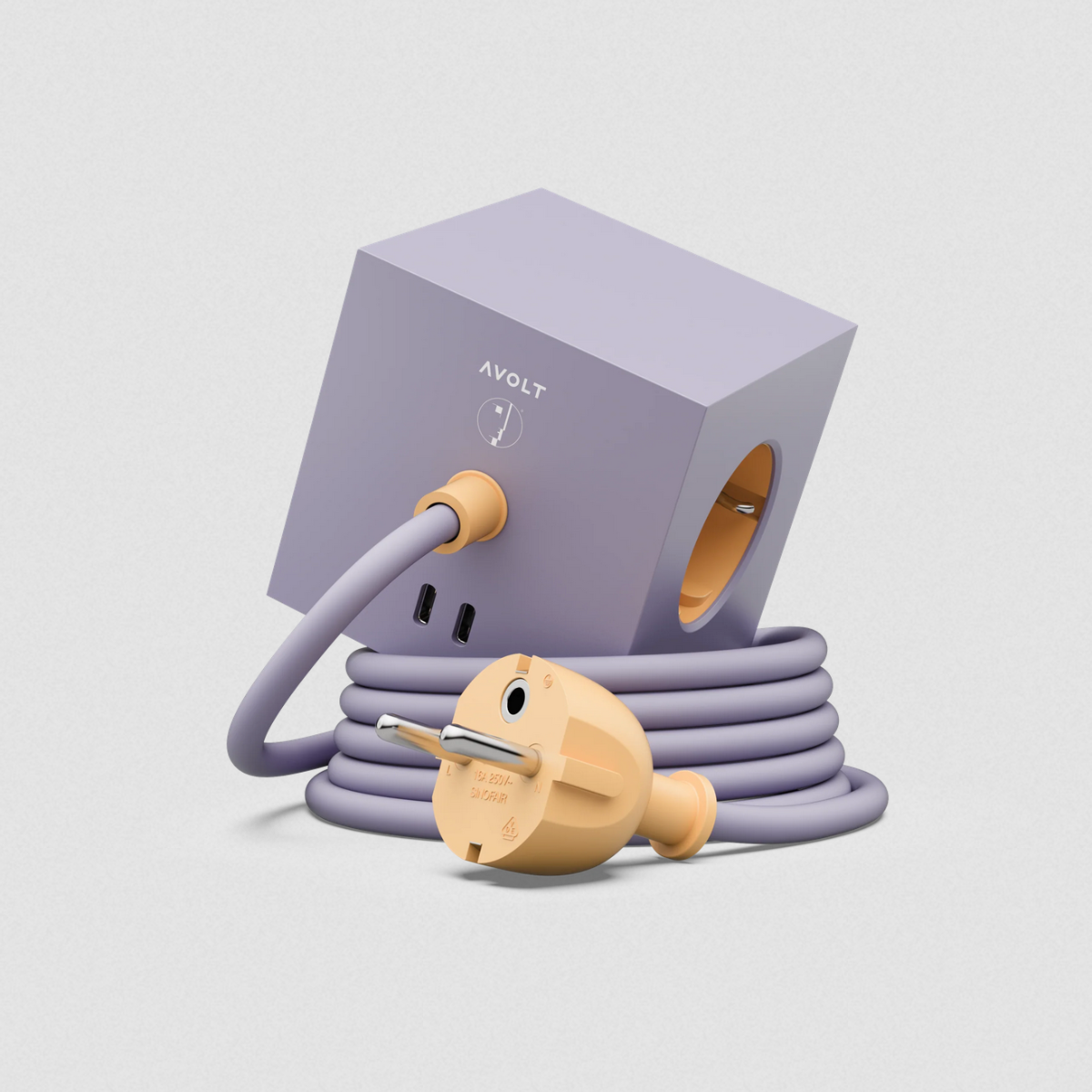 Square 1 USB-C // Bauhaus-Archiv Lavender Glow