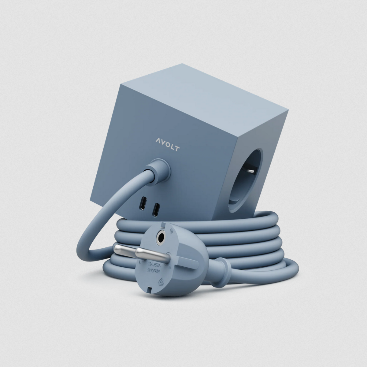 Square 1 USB-C // Shark Blue