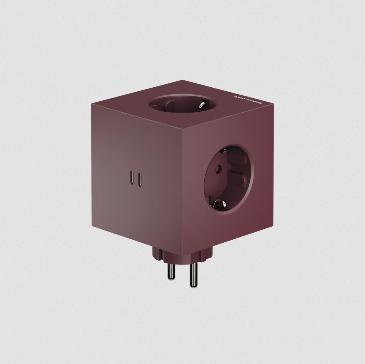 Square 2 USB // Bauhaus-Archiv Mulberry Red