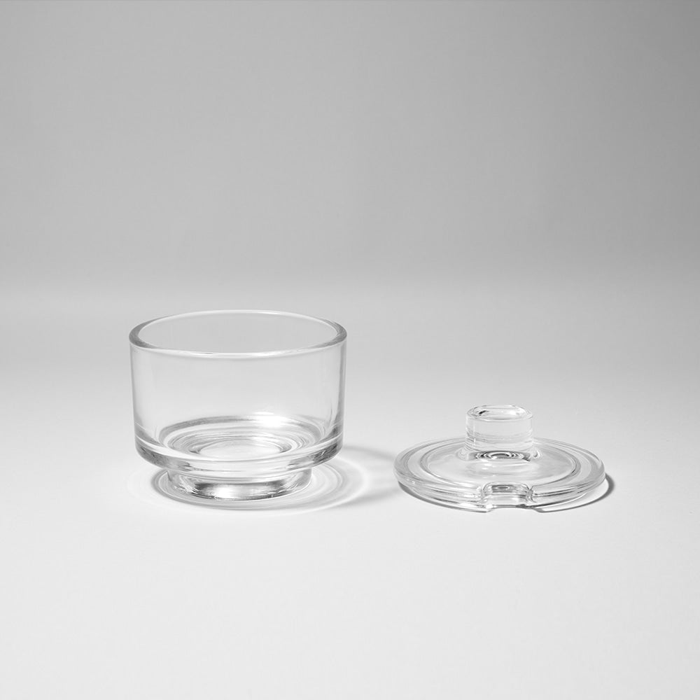 Glass Sugar Pot
