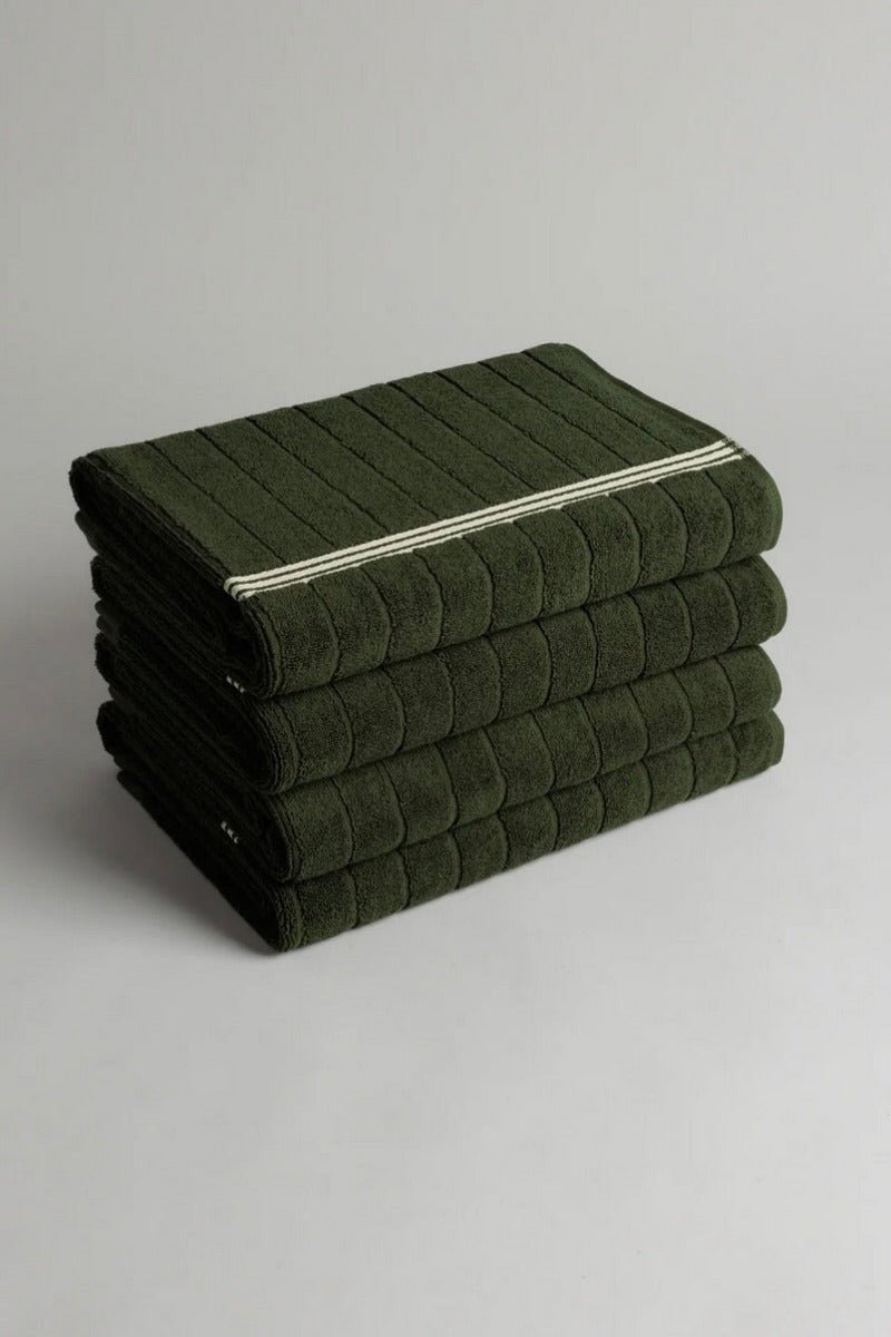 Baina - Bath Towel | Moss - Towel - DANSKshop.com