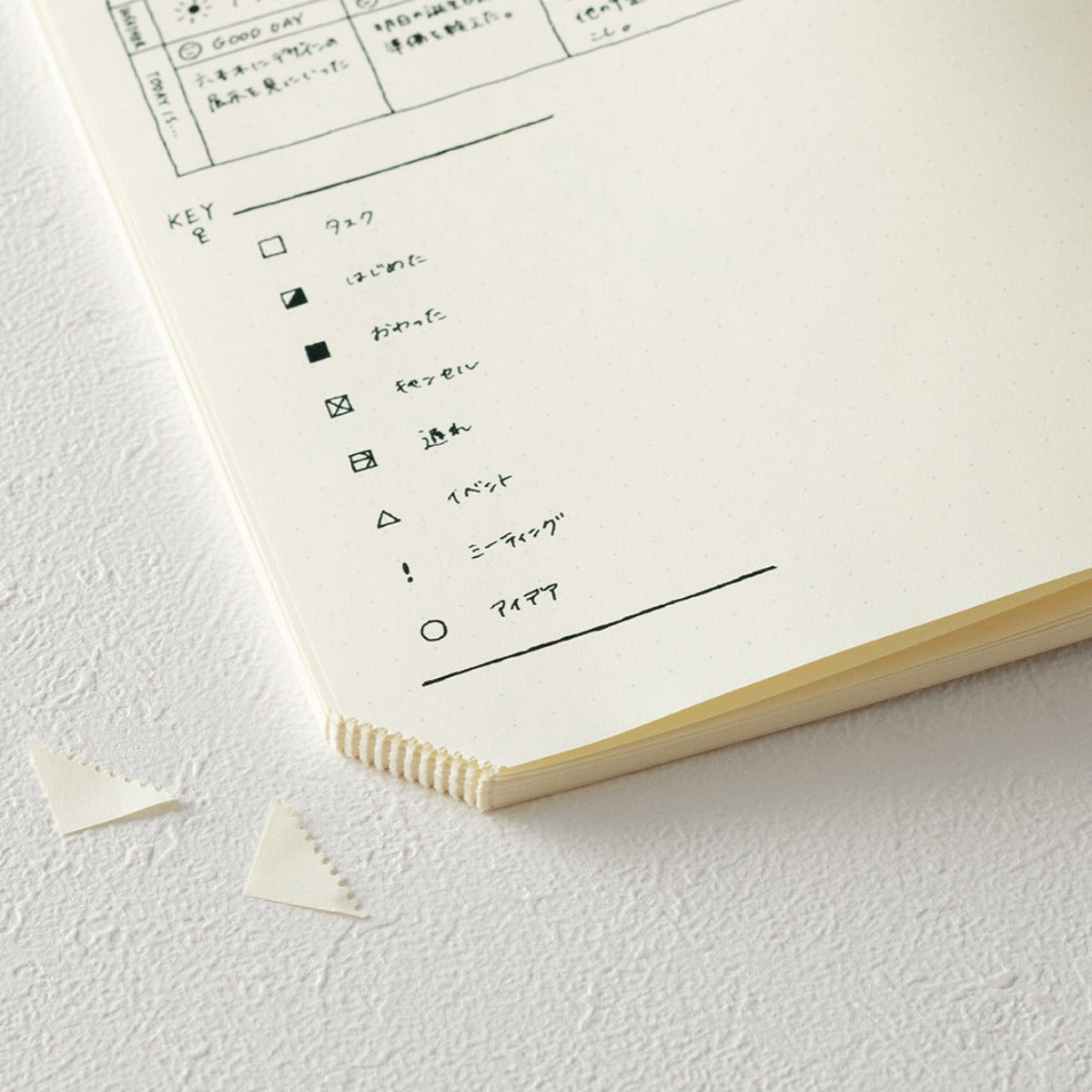 MD Paper Products - Blank MD Notebook Journal Codex 1 Day 1 Page - Statonary & Office - DANSKshop.com