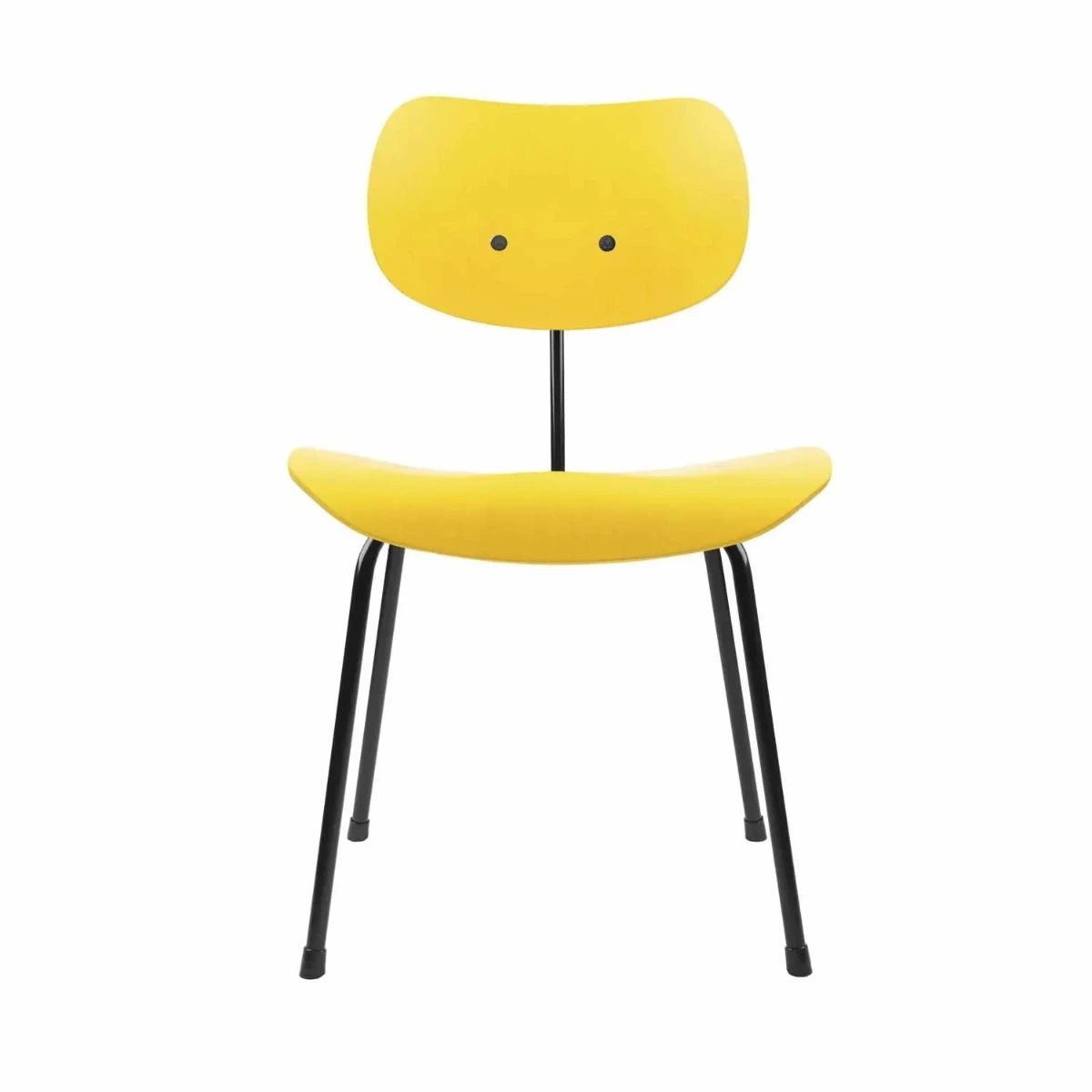 Please Wait To Be Seated / Eiermann - Eiermann SE68 Dining Chair | Yellow - Chair - DANSKshop.com
